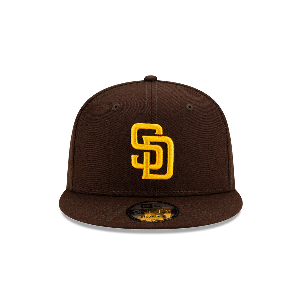 San Diego Padres New Era Brown/Yellow 9FIFTY Snapback Hat、mySite、vikingsvslions