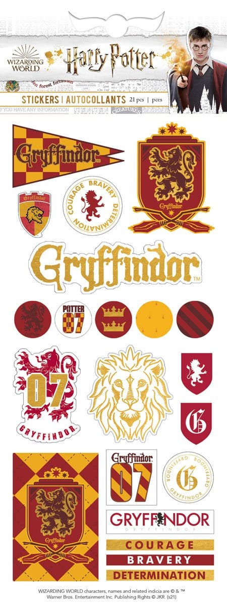  Harry Potter Stickers - Gryffindor House Pride Enamel Sticker、mySite、ghnorth