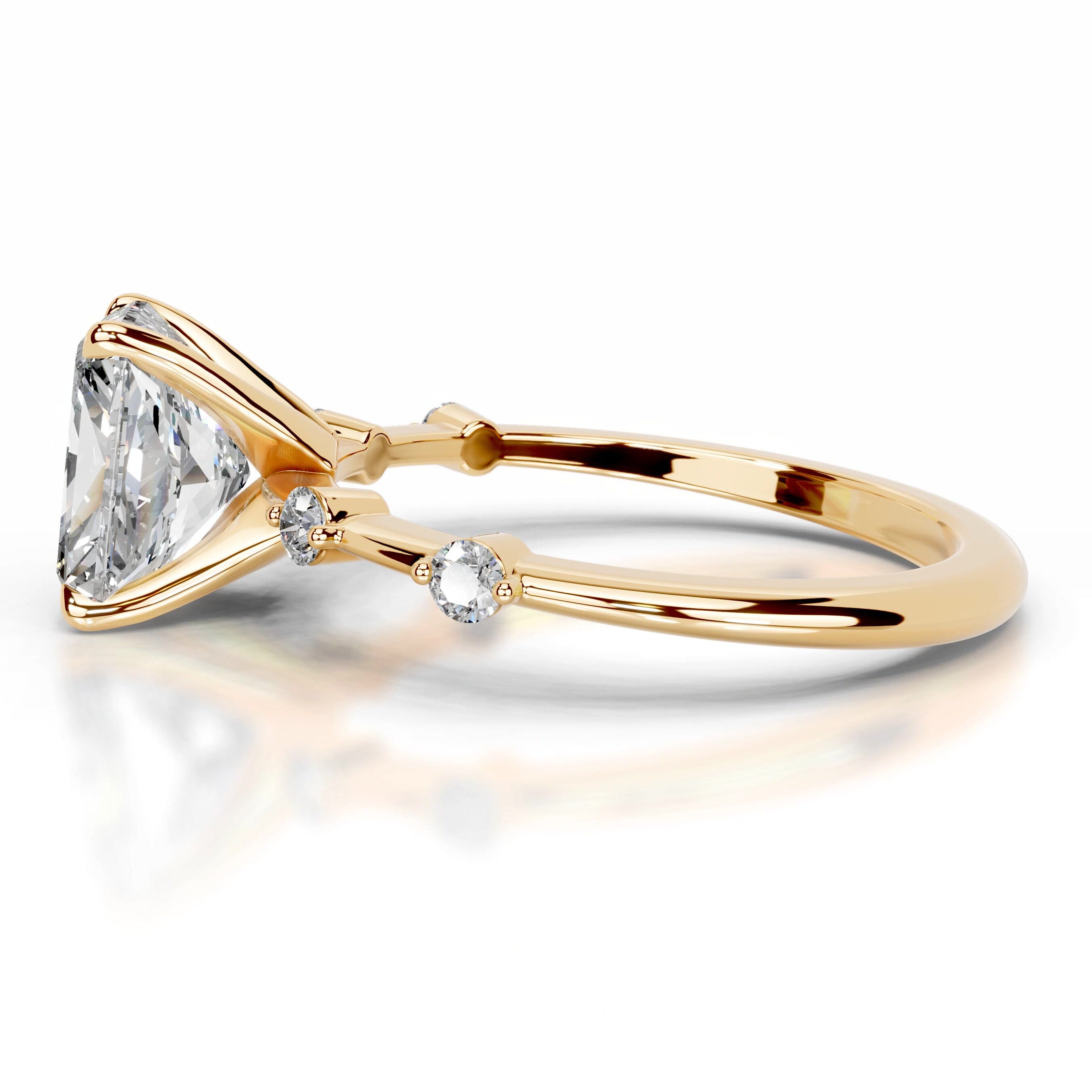 Liv Lab Grown Diamond Ring - 18K Yellow Gold、mySite、hinf8tx79
