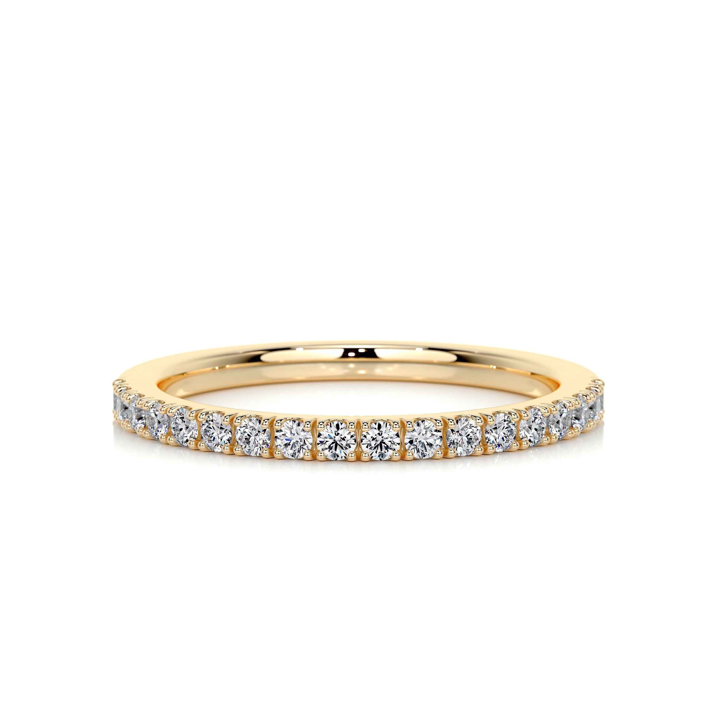 Stephanie Diamond Wedding Ring (0.3 Carat) - 18K Yellow Gold、mySite、hinf8tx79
