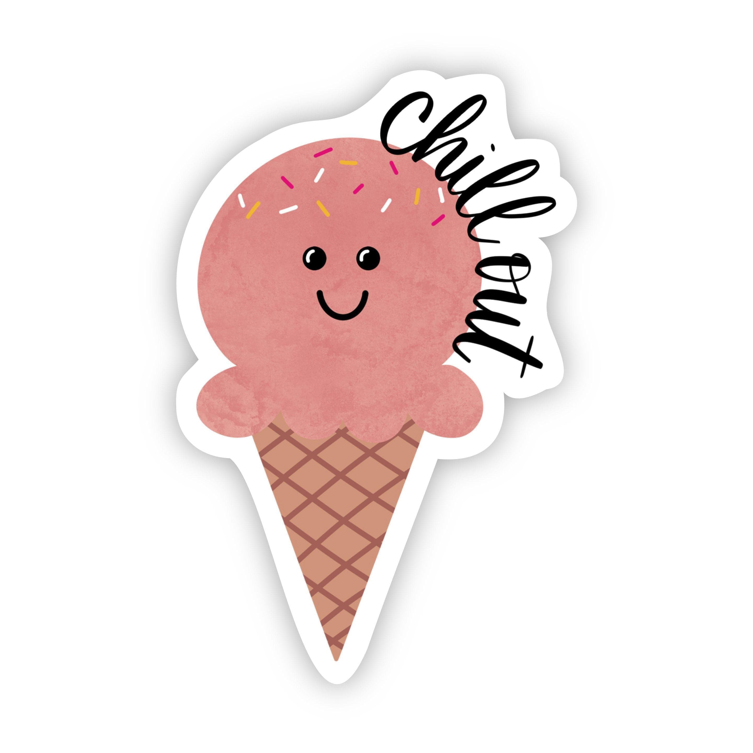  Chill out Ice Cream Sticker、mySite、elrpsem3k