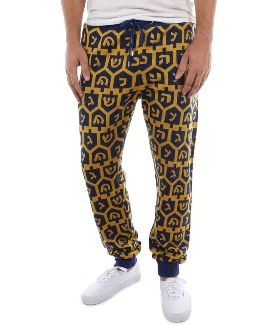 Men's Dreidel Jogger Sweatpants by Tipsy Elves - (Sizes S - 3XL)、mySite、topwebapps