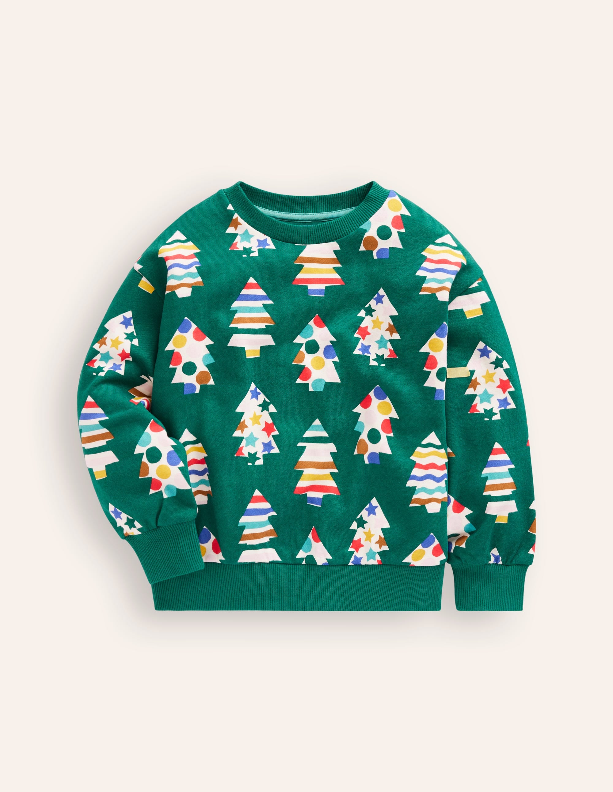  Printed Sweatshirt-Christmas Tree、mySite、ashleygrahame