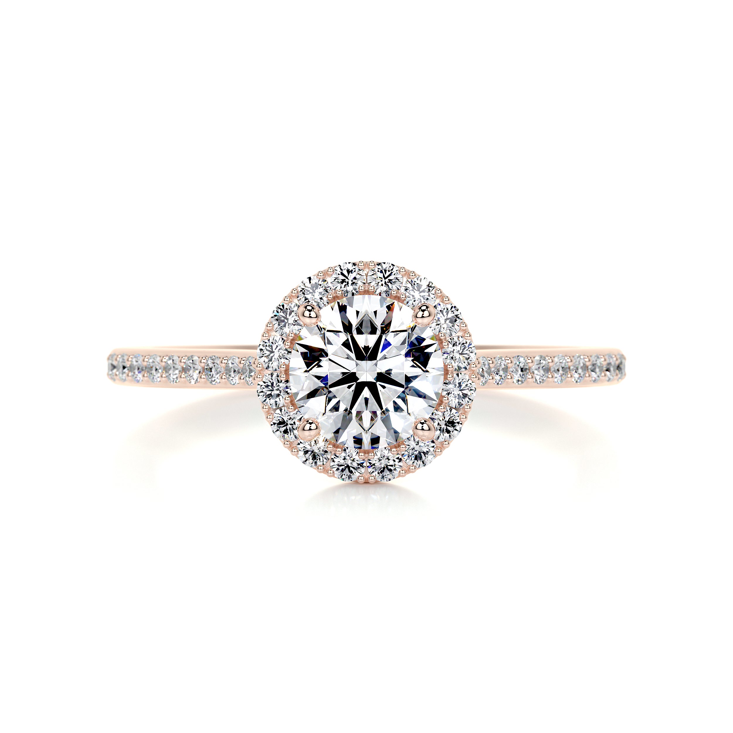 Layla Diamond Engagement Ring -14K Rose Gold、mySite、hinf8tx79