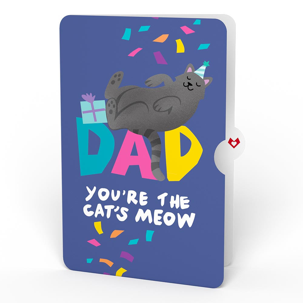 Happy Birthday Cats Pop-Up Card and Sentiment Set for Dad、mySite、solidvoid