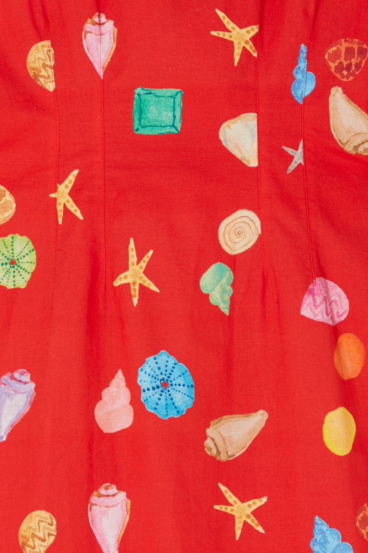 Red Shell Ioana Mini Dress Petite、mySite、solidvoid