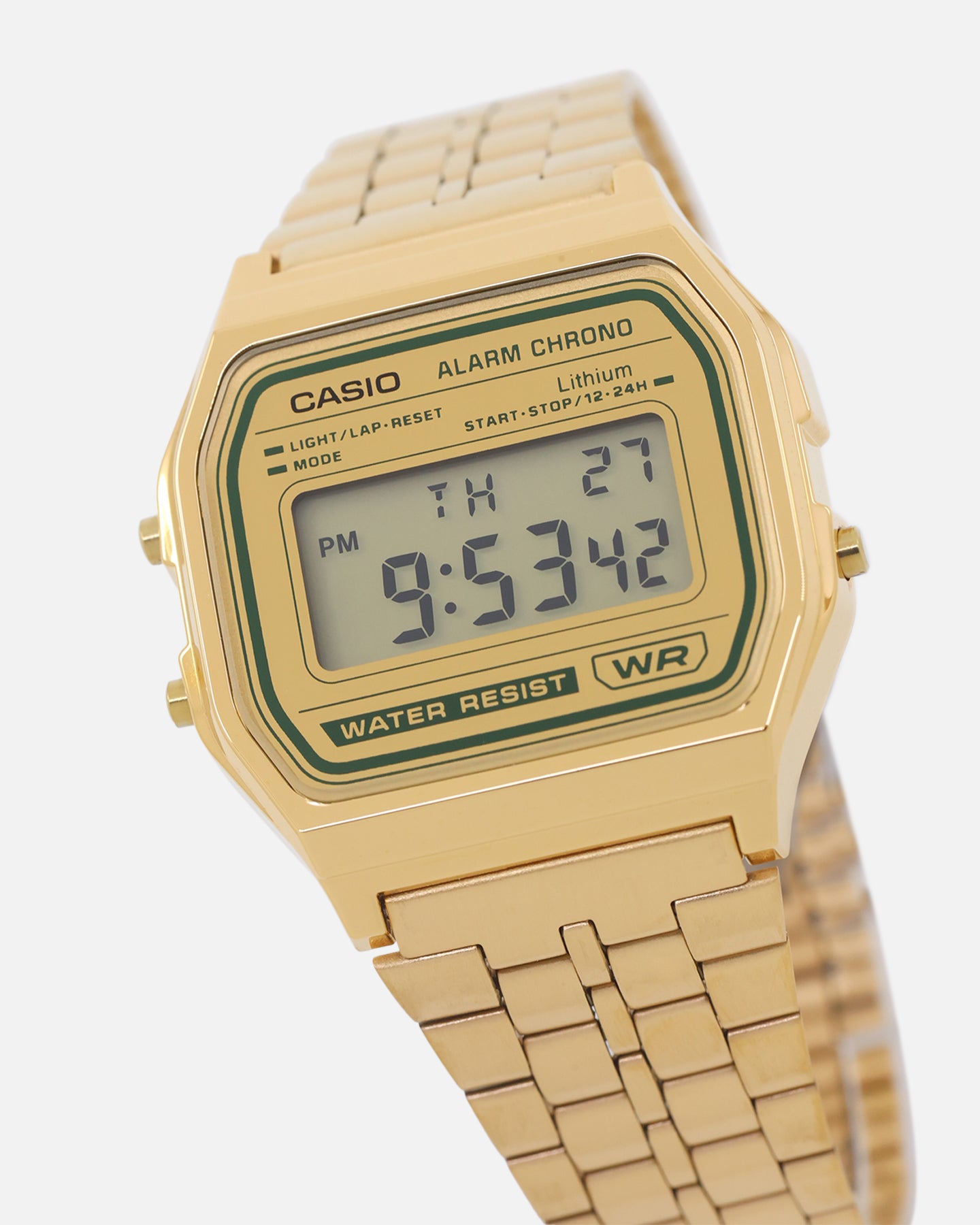 Casio A158WEGV-9ADF Watch Gold、mySite、zt4zffjzw
