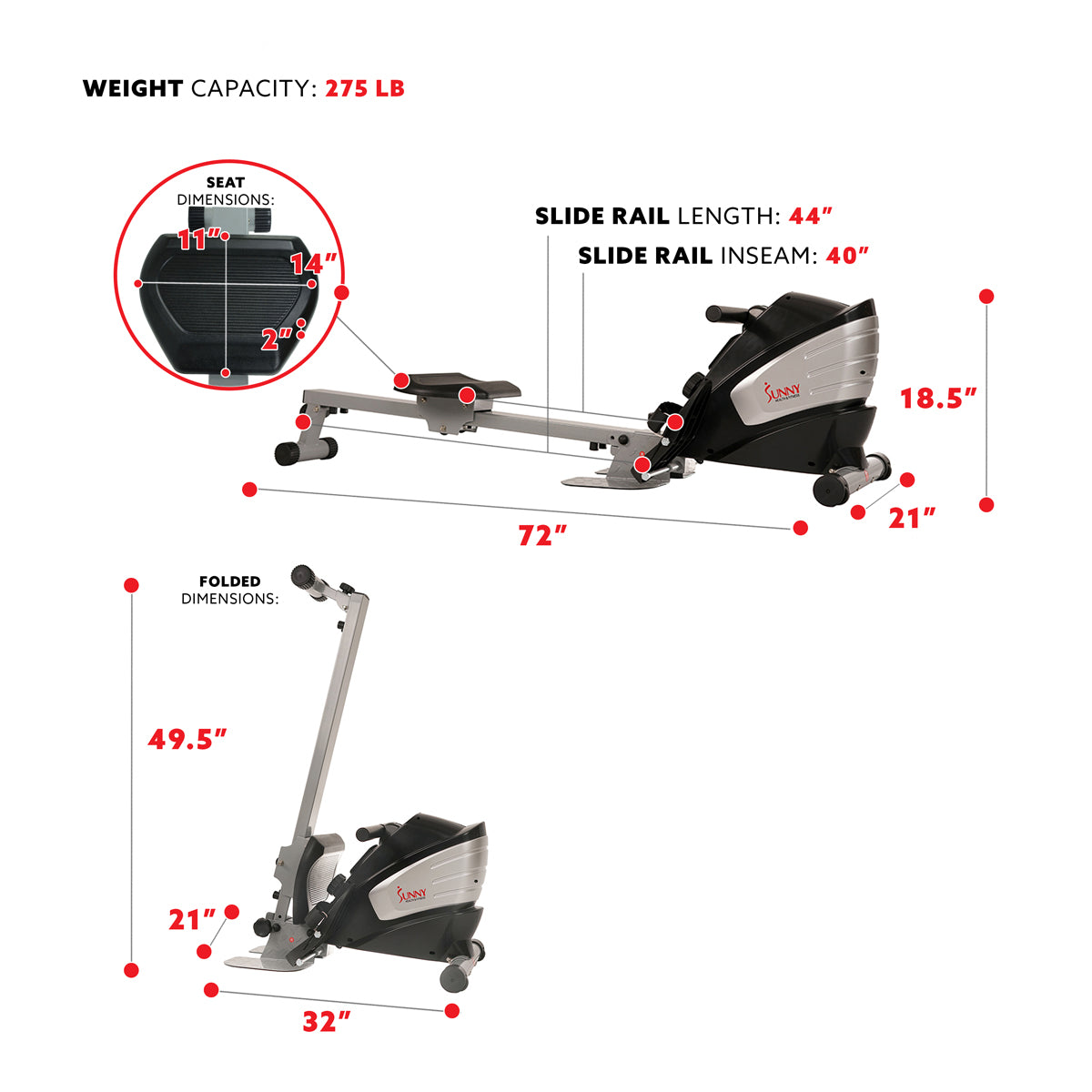  Dual Function Rowing Machine Multi-Rower、mySite、ghnorth
