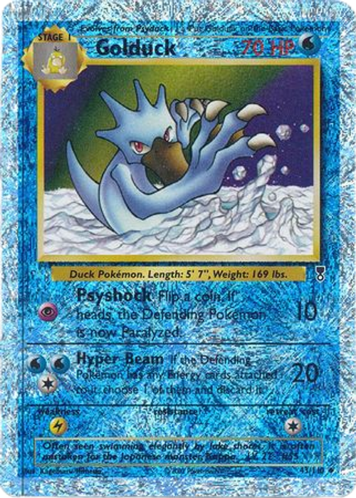 Golduck - 43/110 - Uncommon Reverse Holo、mySite、waistdrama