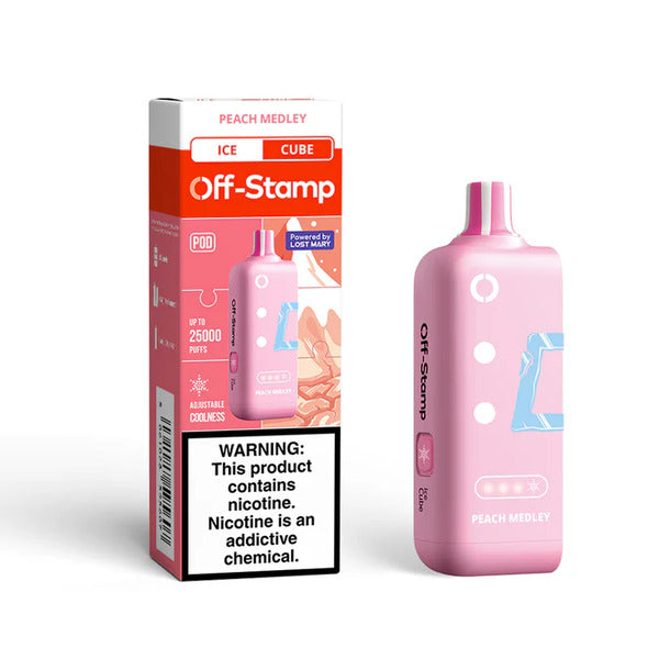 Off-Stamp X-CUBE Ice Cube 25,000 Puffs Flavor Pods、mySite、zt4zffjzw