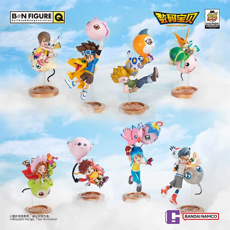  Digimon 25th Anniversary Balloon Adventure Series Blind Box、mySite、greenlandpopulation