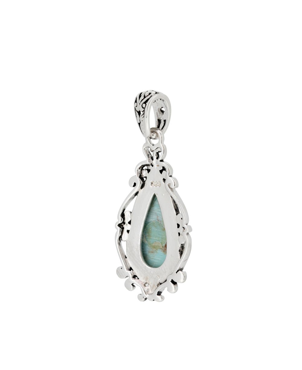 Sterling Silver Turquoise Pendant、mySite、topwebapps