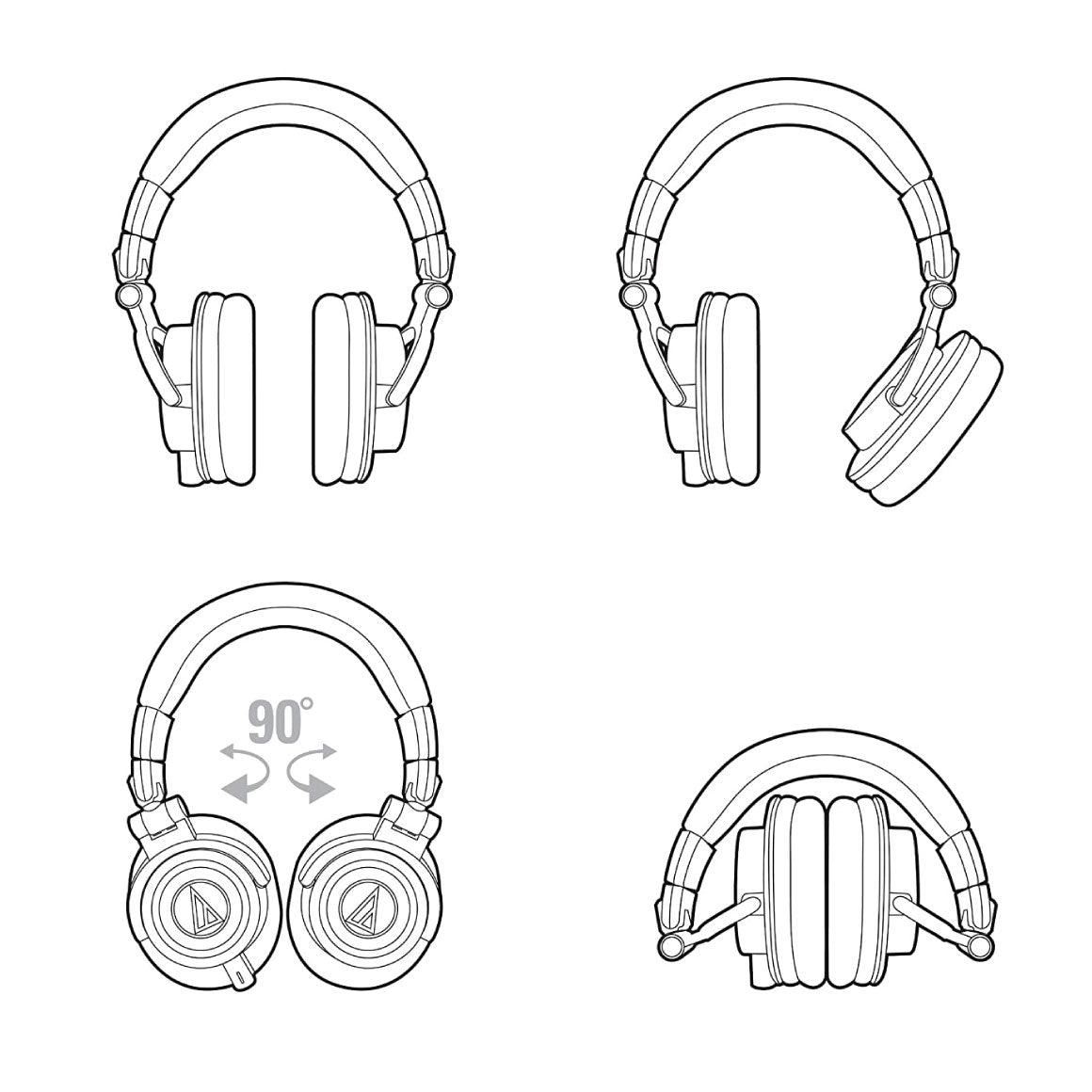  Audio-Technica - ATH-M50x、mySite、merchandisen