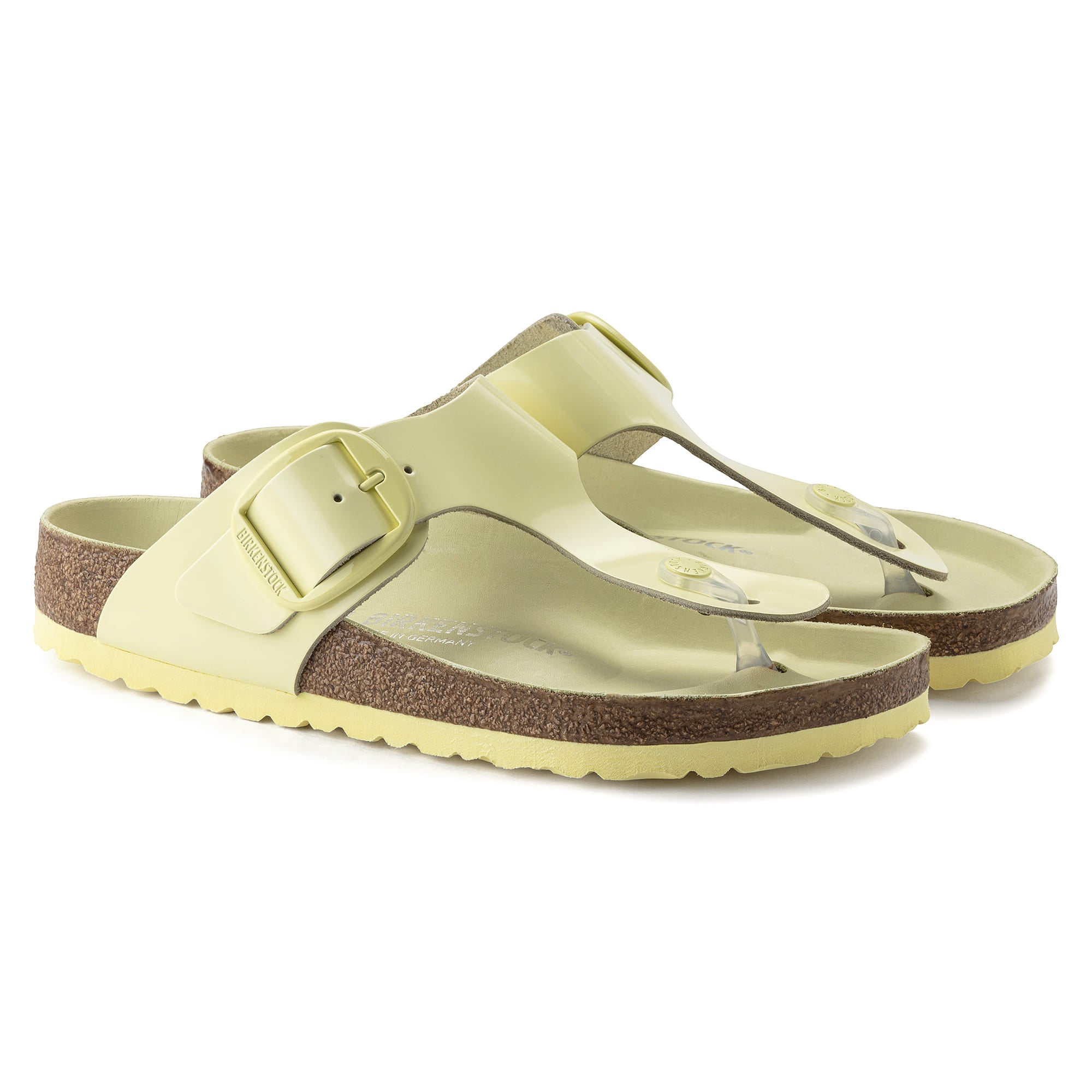 Gizeh Big Buckle Natural Leather Patent、mySite、gtrtttuynbv