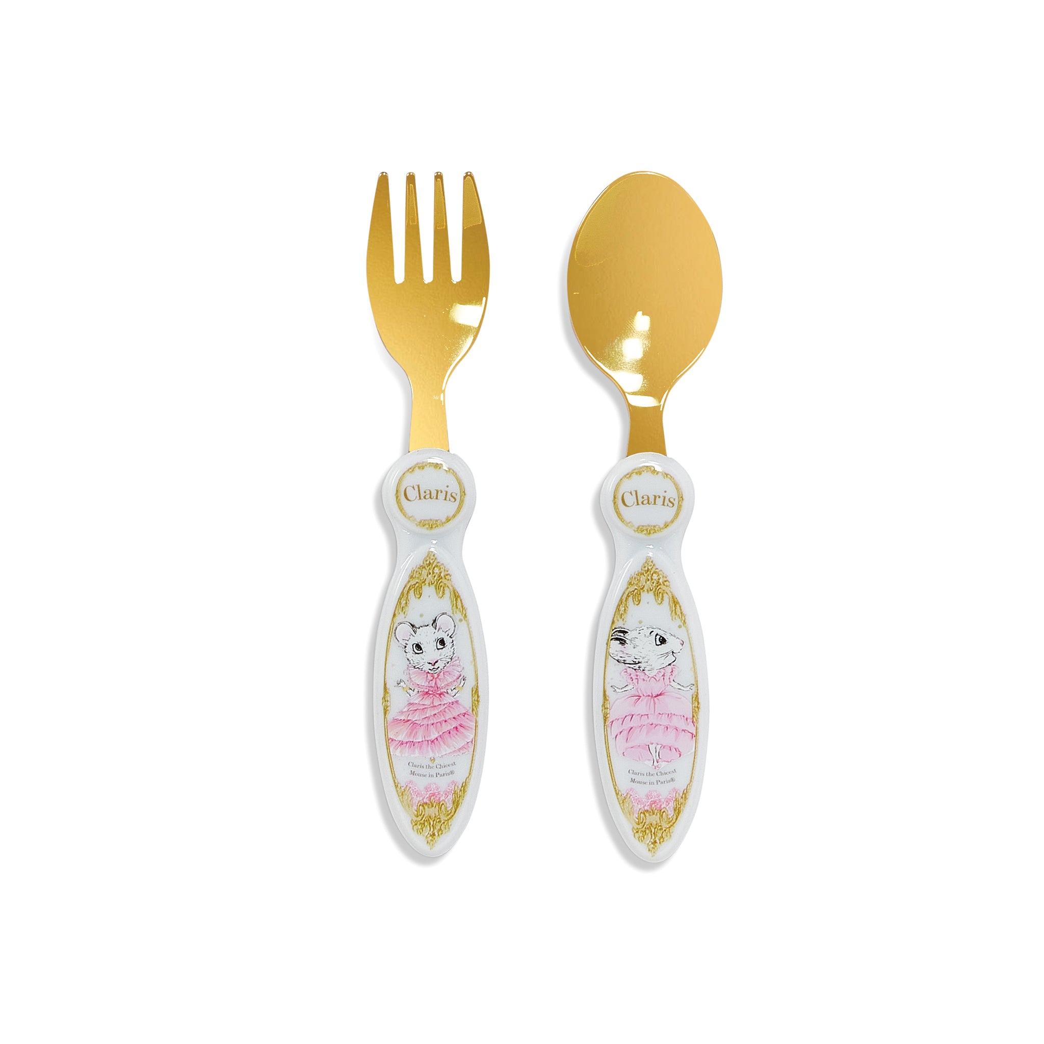 RETIRED - Claris The Mouse - Cutlery Set、mySite、g9winljtr