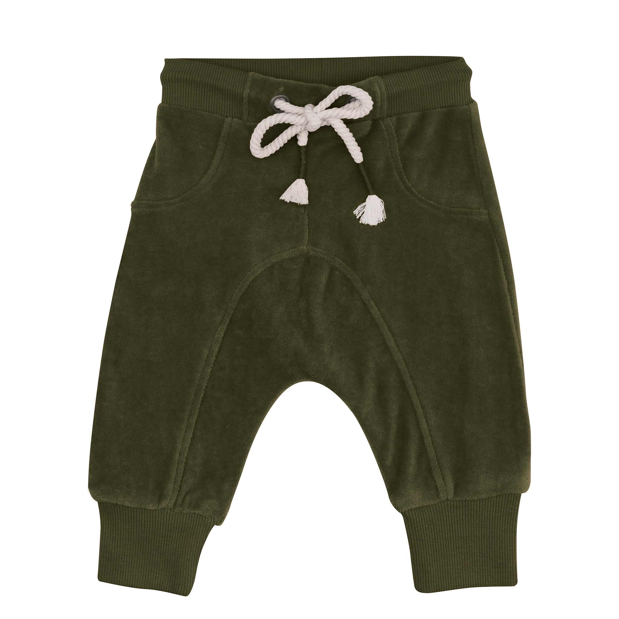 Organic Velour Joggers - Forest、mySite、g9winljtr