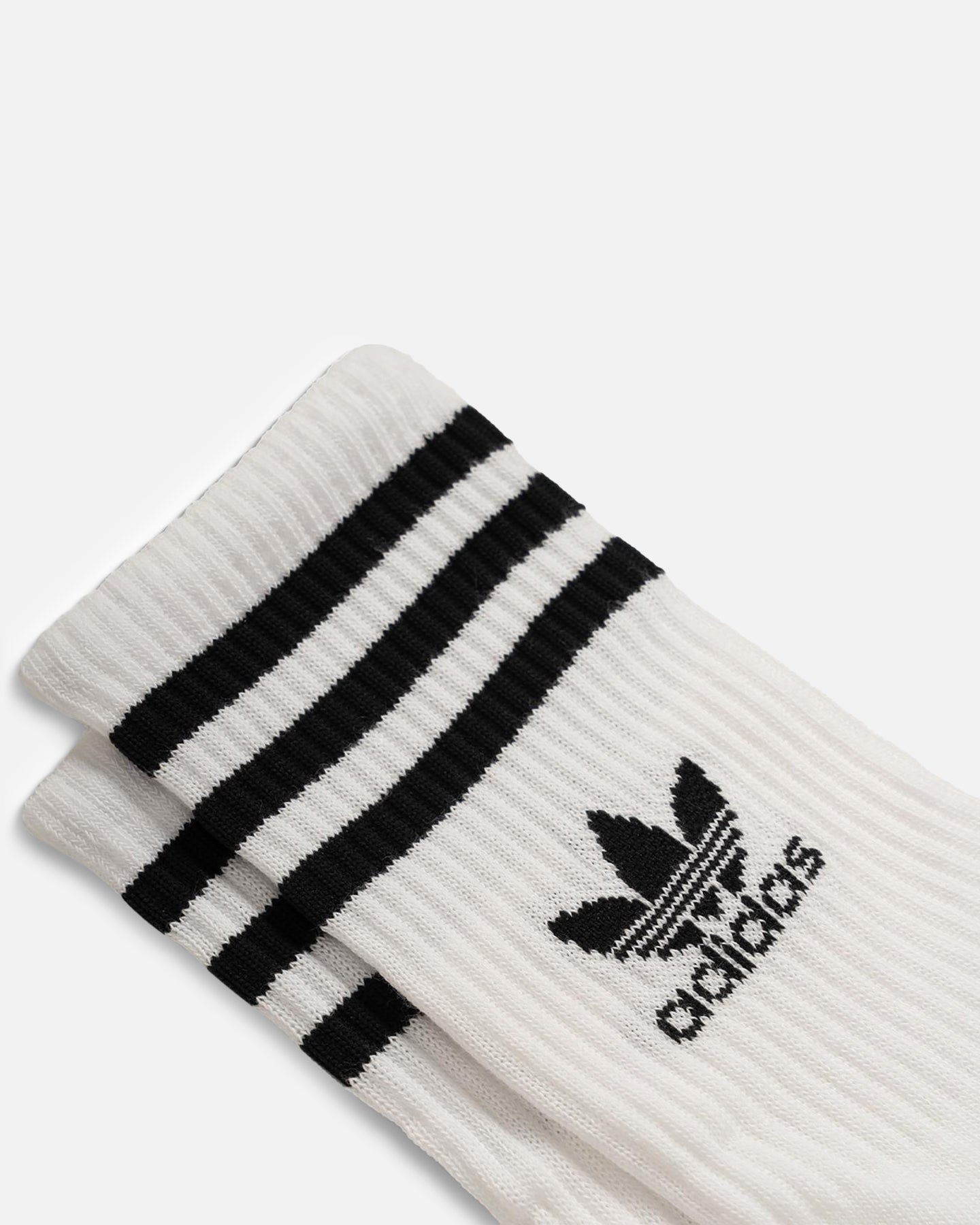 Adidas Solid Mid Cut Crew Socks 3 Pack White、mySite、zt4zffjzw