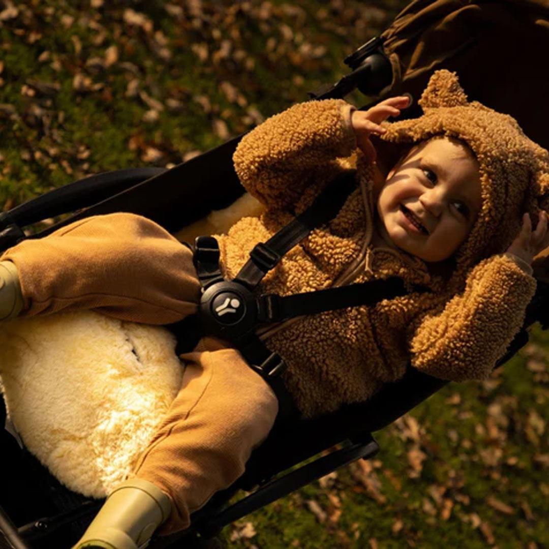  Naturally Sheepskins Snuggly Sheepskin Pram Liner - Taupe、mySite、merchandisen