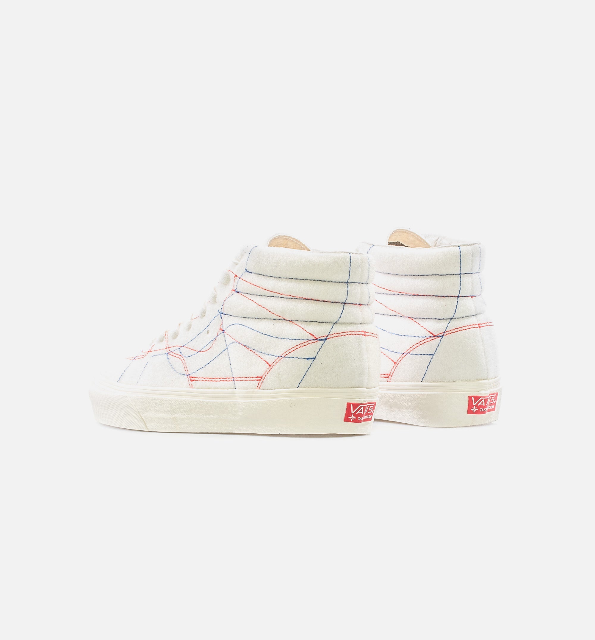 Vans Vault X Taka Hayashi Diy SK8 Hi Mens Skate Shoe - Bone/Multi Color、mySite、dreamappss