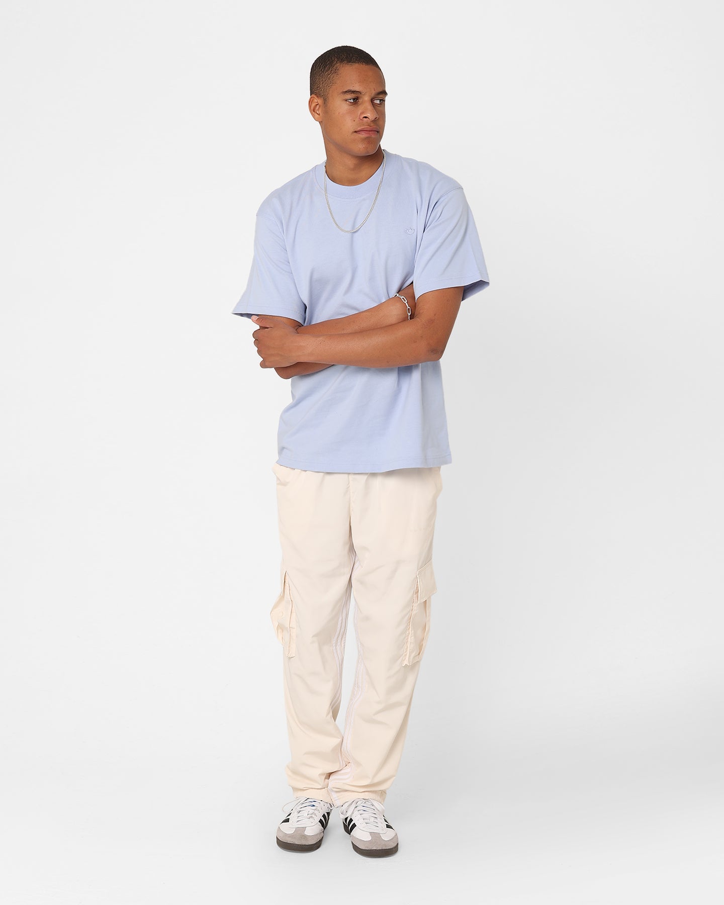 Adidas Adicolour Contempo T-Shirt Blue Dawn、mySite、zt4zffjzw