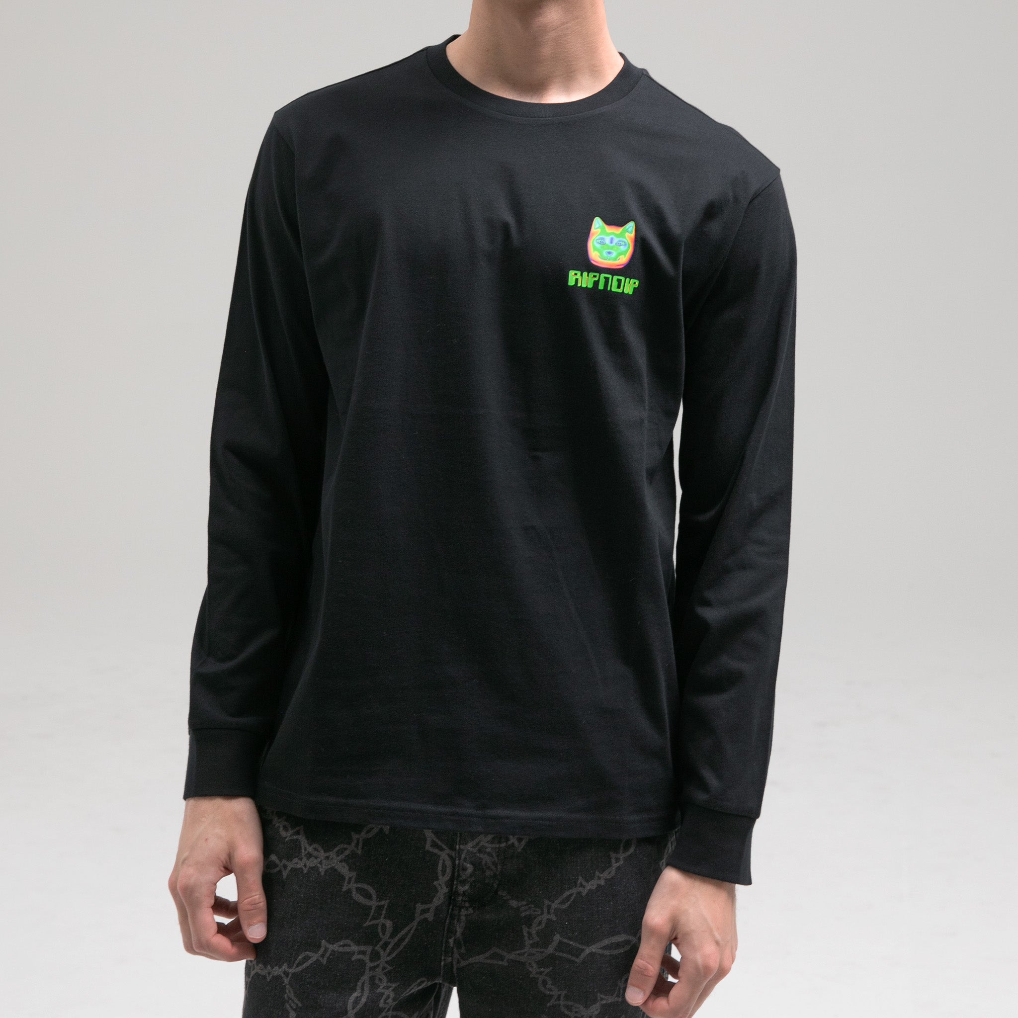  Thermal Nermal Long Sleeve (Black)、mySite、merchandisen