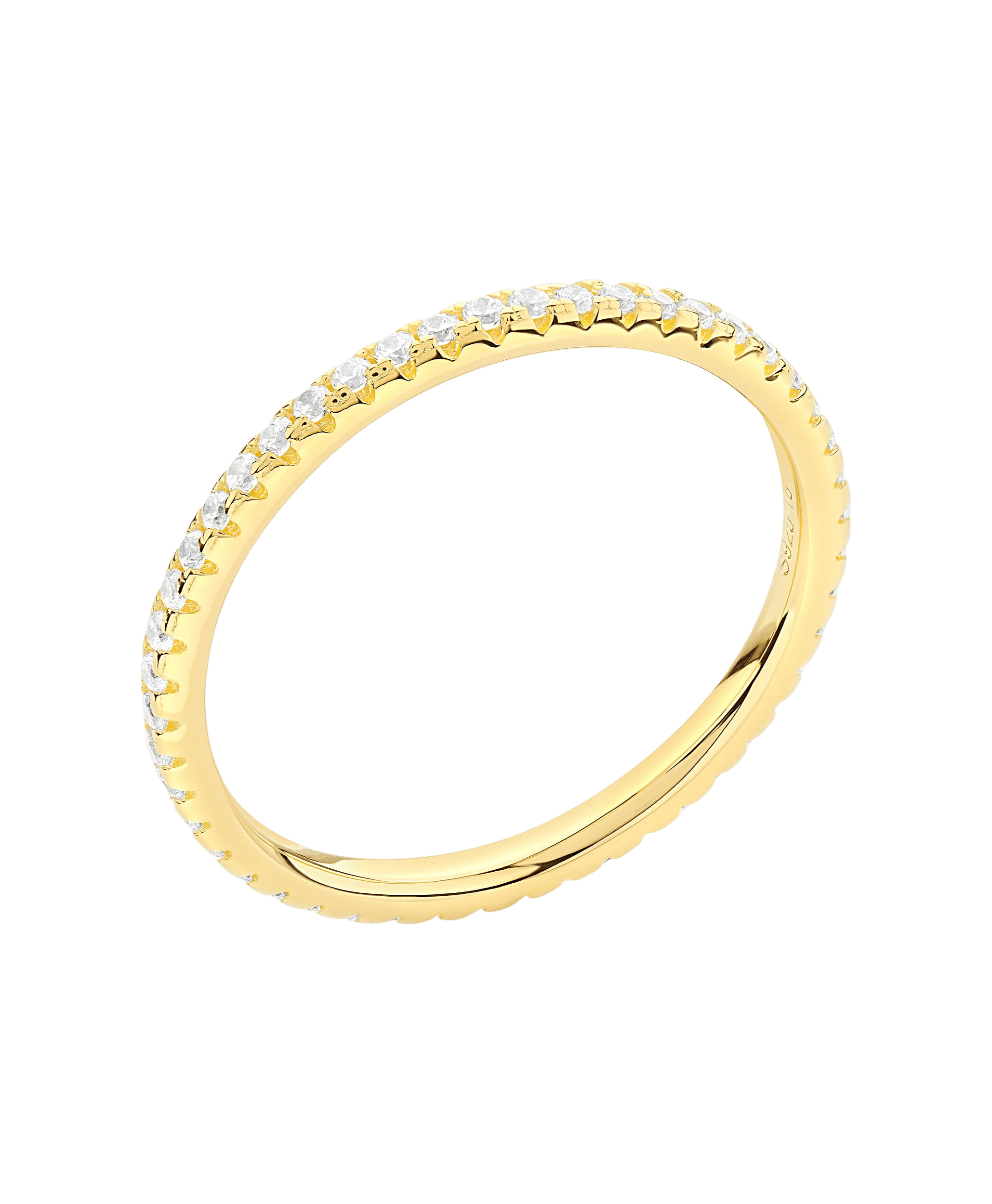 Mila Ring White 18ct Gold Plated、mySite、botmansion