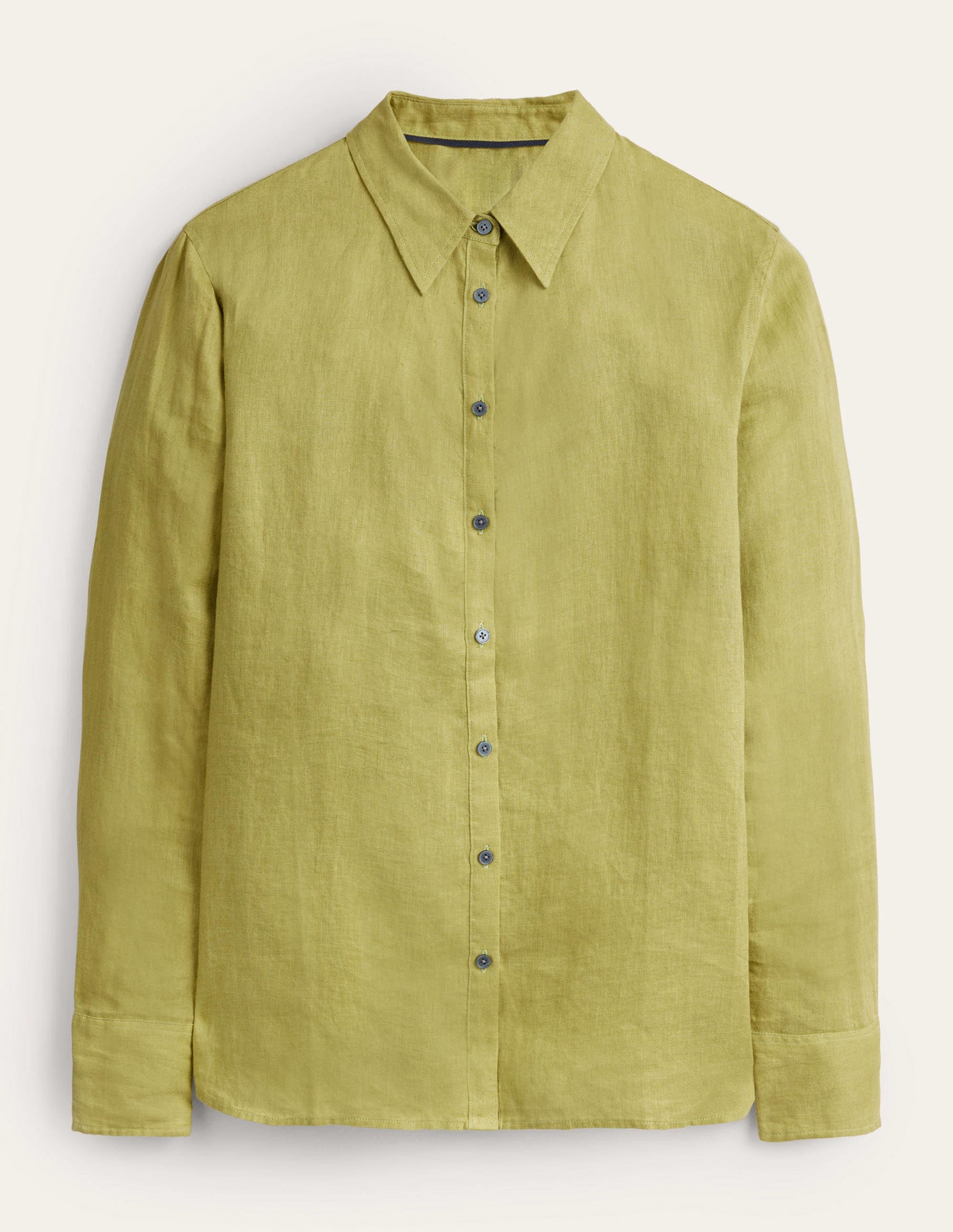  New Linen Shirt-Golden Lime、mySite、ashleygrahame