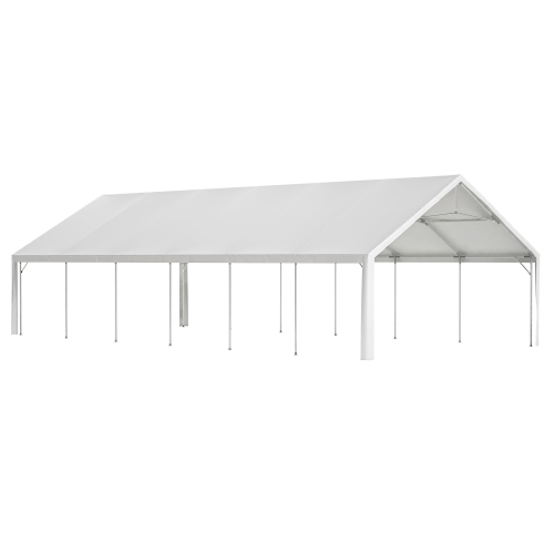 20x40FT Party Tent Heavy Duty, Large Wedding Event Shelters with 3 Carry Bags & Removable Sidewalls, Outdoor Canopy Gazebo Commercial Tents for Parties Carport Camping Garden Patio、、eastwooduniform