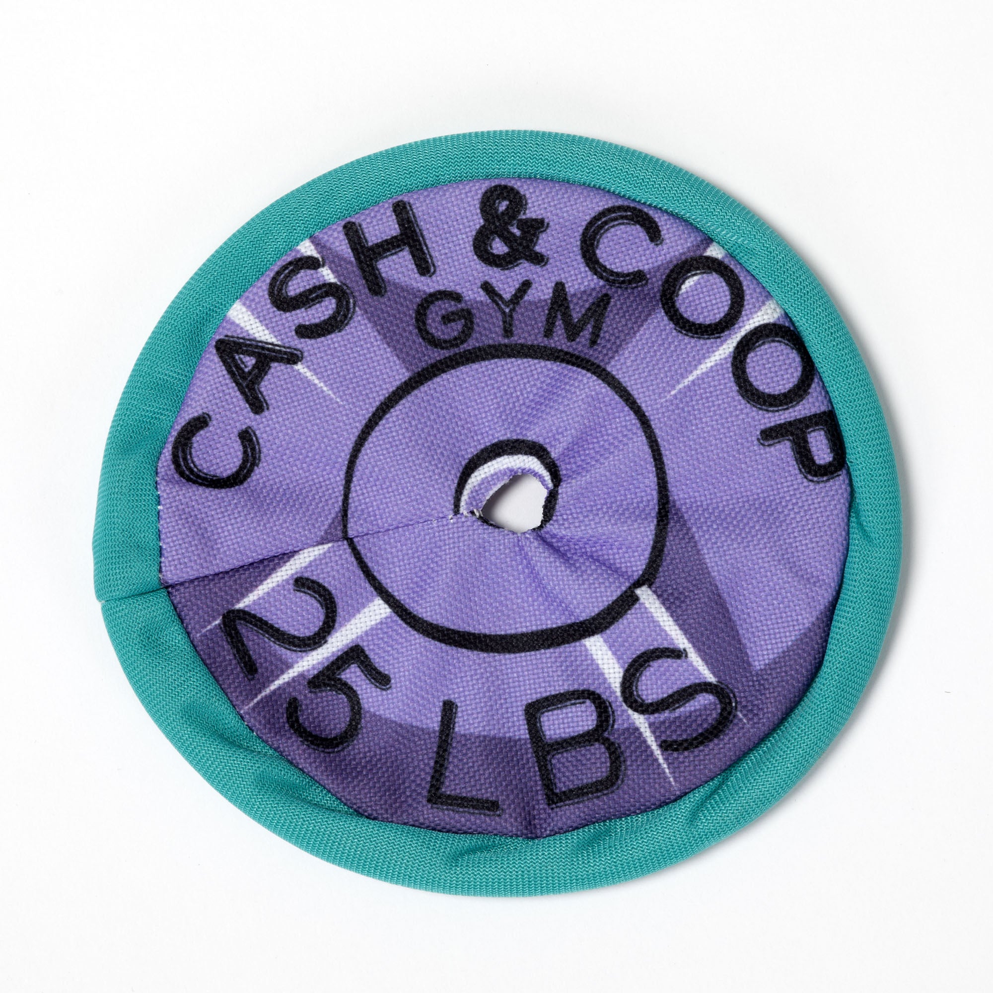 Cash & Coop Weight Plate Frisbee Dog Toy、mySite、camillekostekn