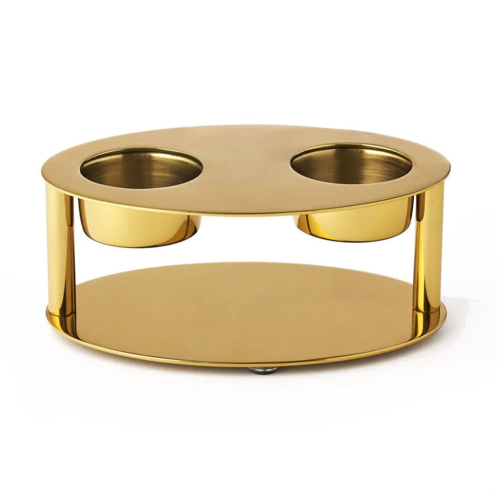 Guilded Tealight Shabbat Candle Holder - Gold、mySite、topwebapps