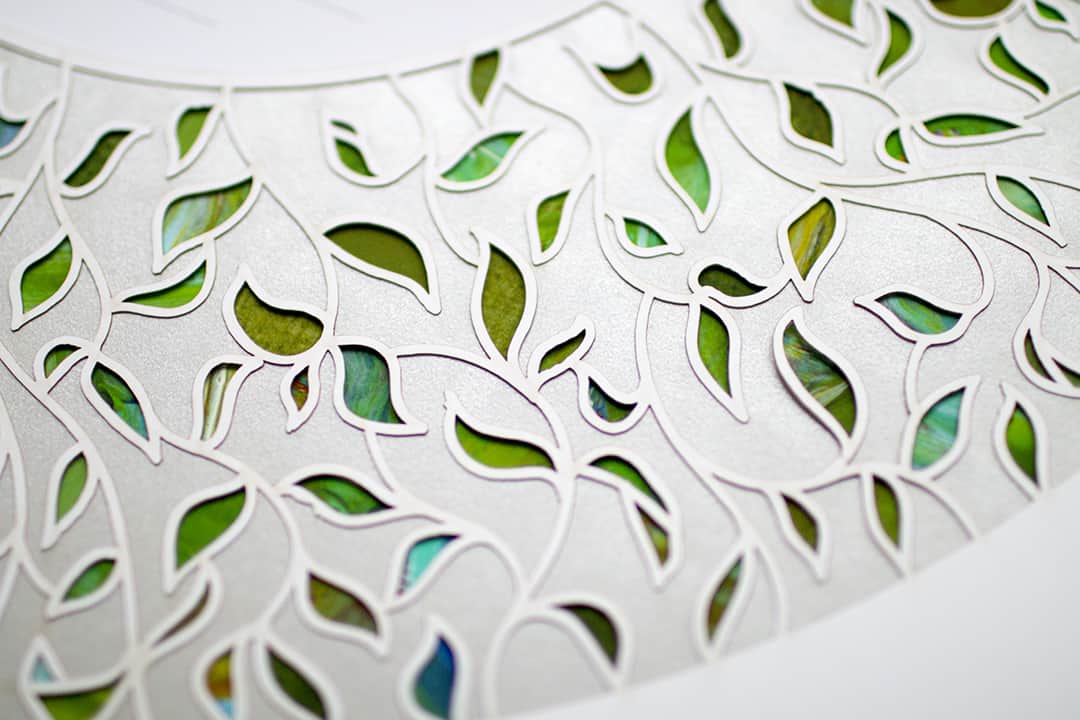  Vines Paper Cut Ketubah by Adriana Saipe、mySite、elrpsem3k