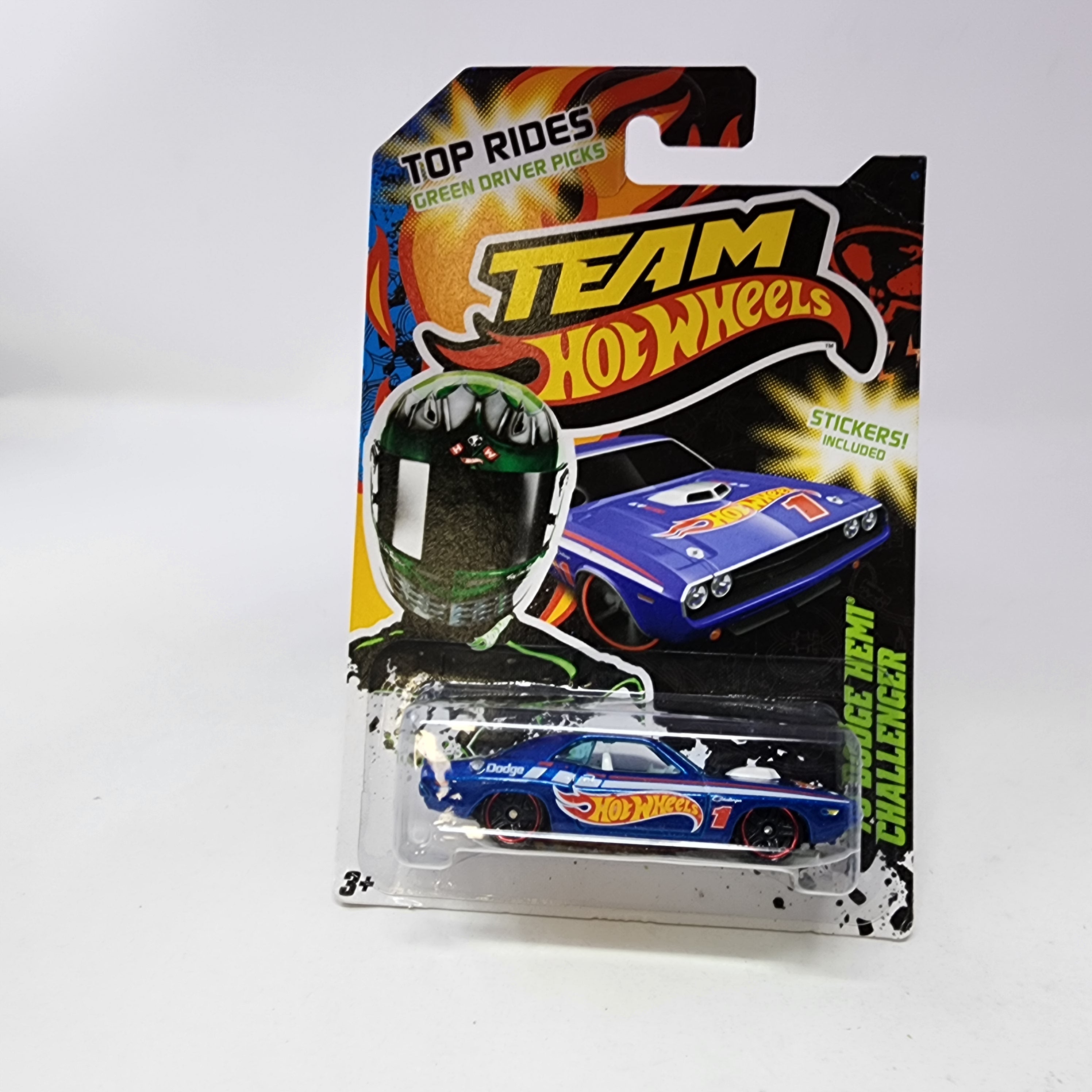 '70 Dodge HEMI Challenger * Hot Wheels Team Hot Wheels Card、mySite、hgirdovlk