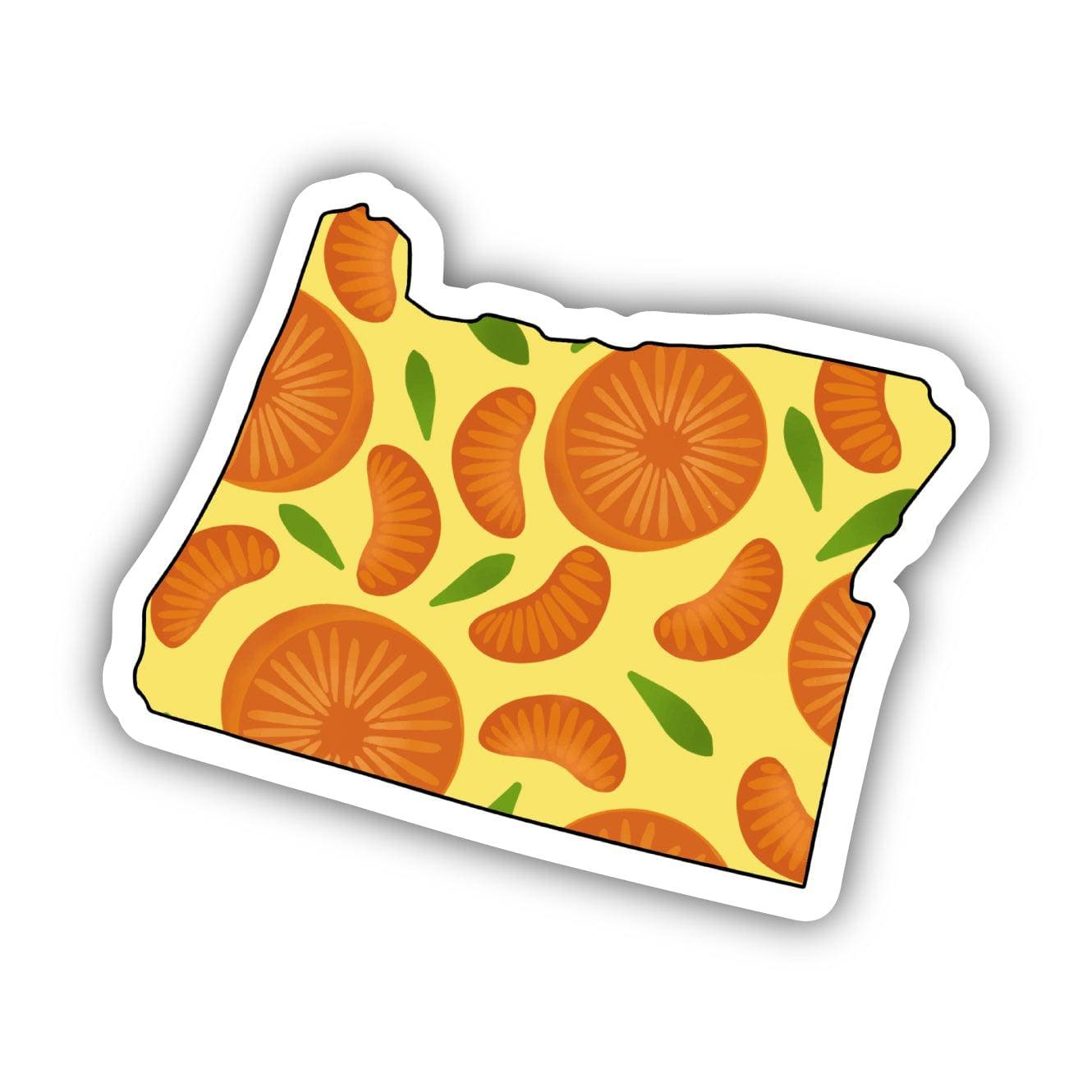  Oregon Orange & Yellow Fruit Sticker、mySite、ghnorth