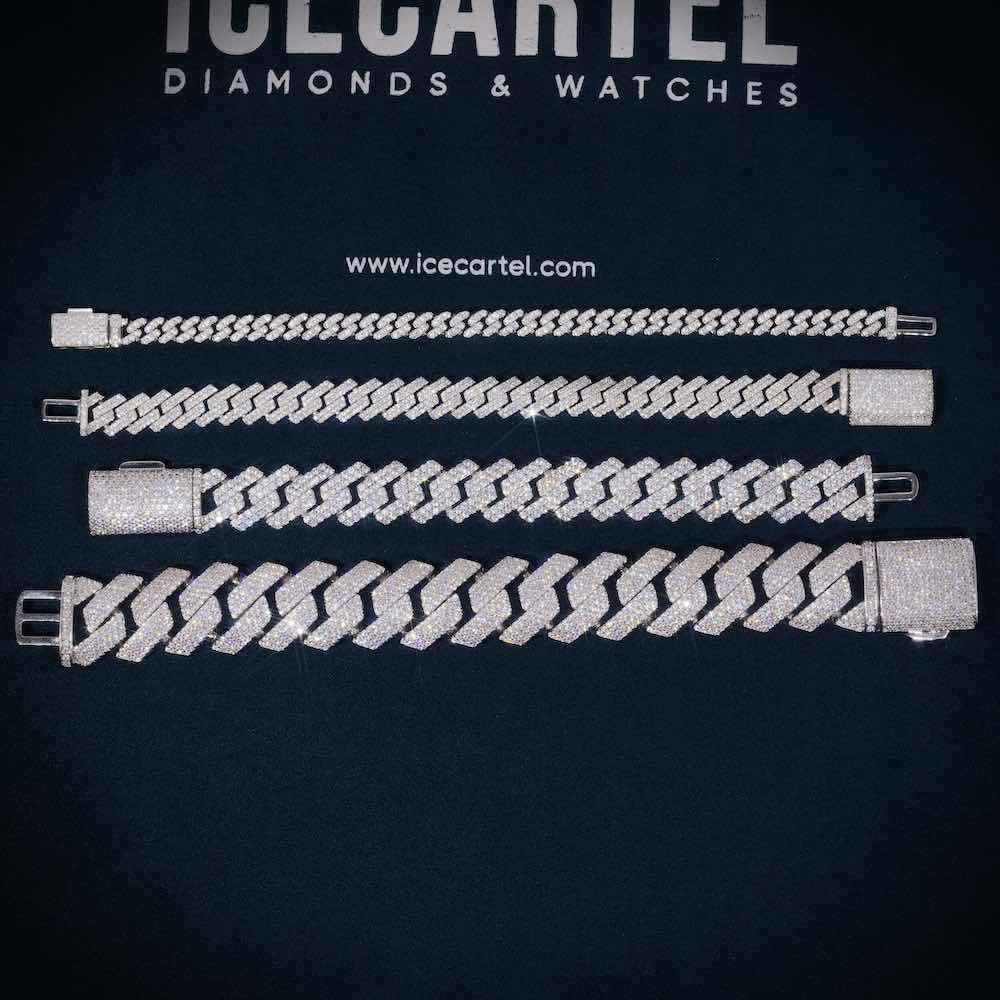 Moissanite Cuban Link Bracelet 14K Gold (ALL SIZES)、mySite、hinf8tx79