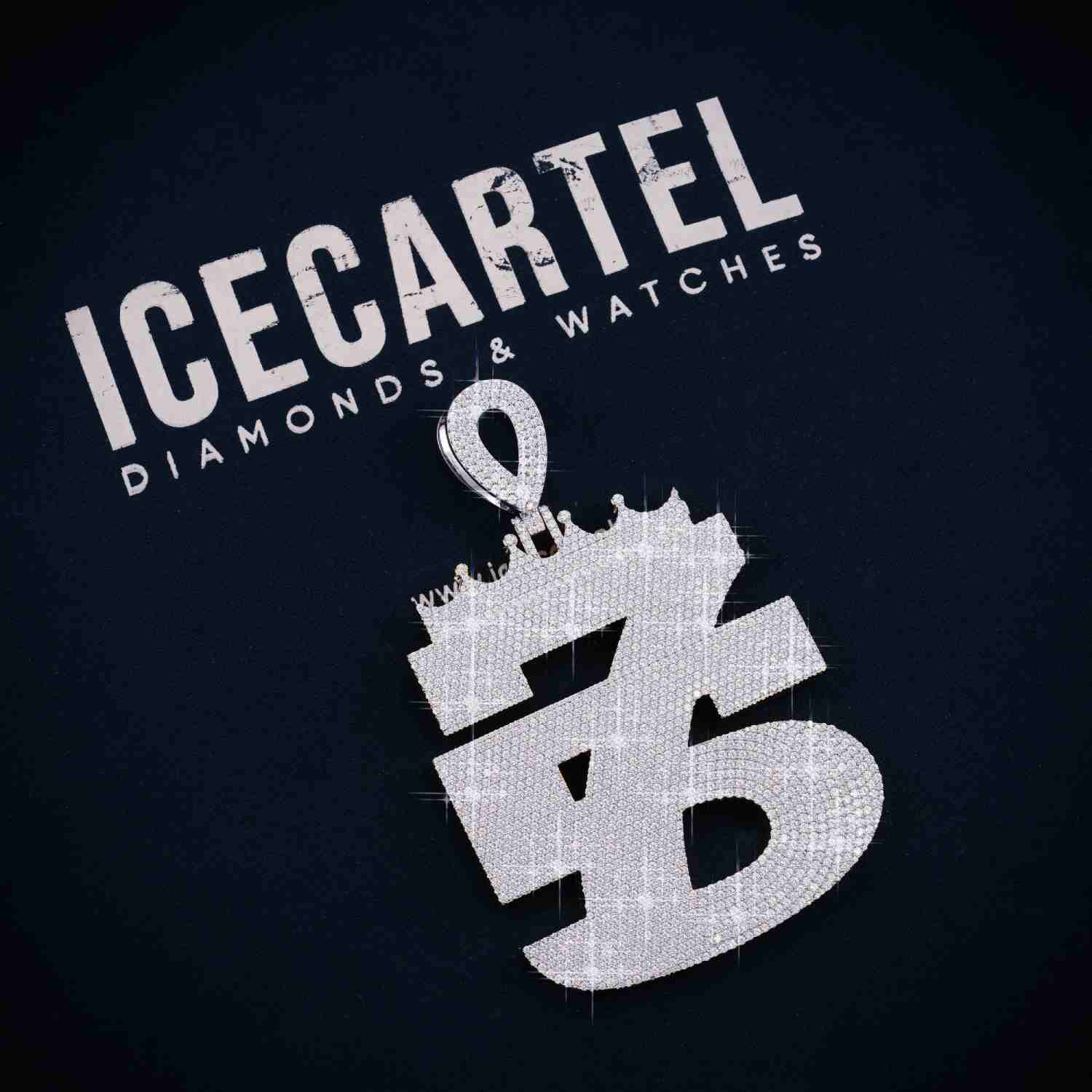 75 Custom Moissanite Pendant 14K Gold、mySite、hinf8tx79