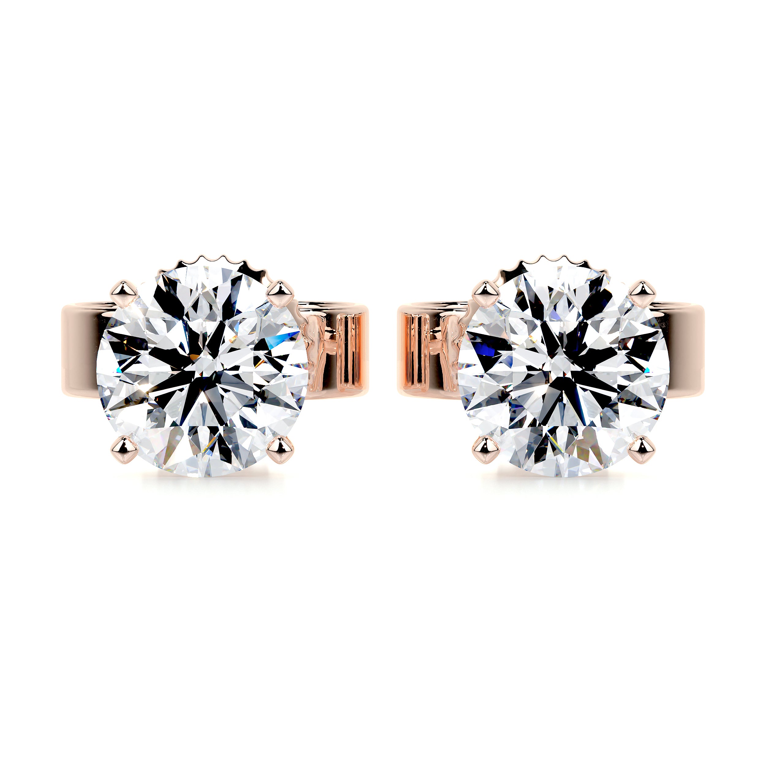 Allen Diamond Earrings -14K Rose Gold、mySite、hinf8tx79