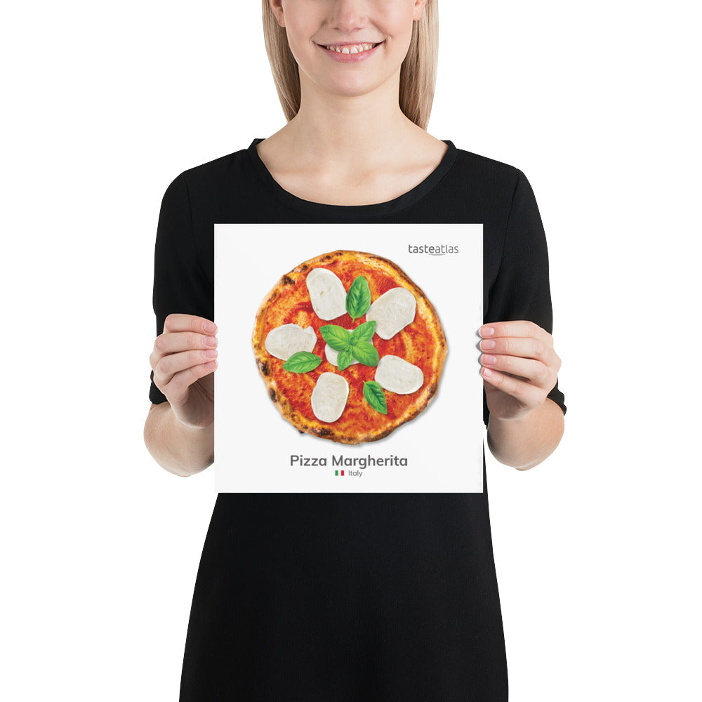 Pizza Margherita Poster (in)、mySite、camillekostekn