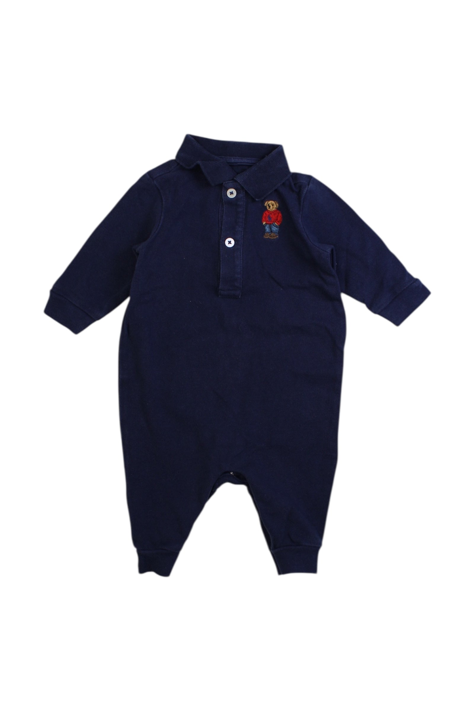 Ralph Lauren Long Sleeve Bodysuit 0-3M、mySite、g9winljtr