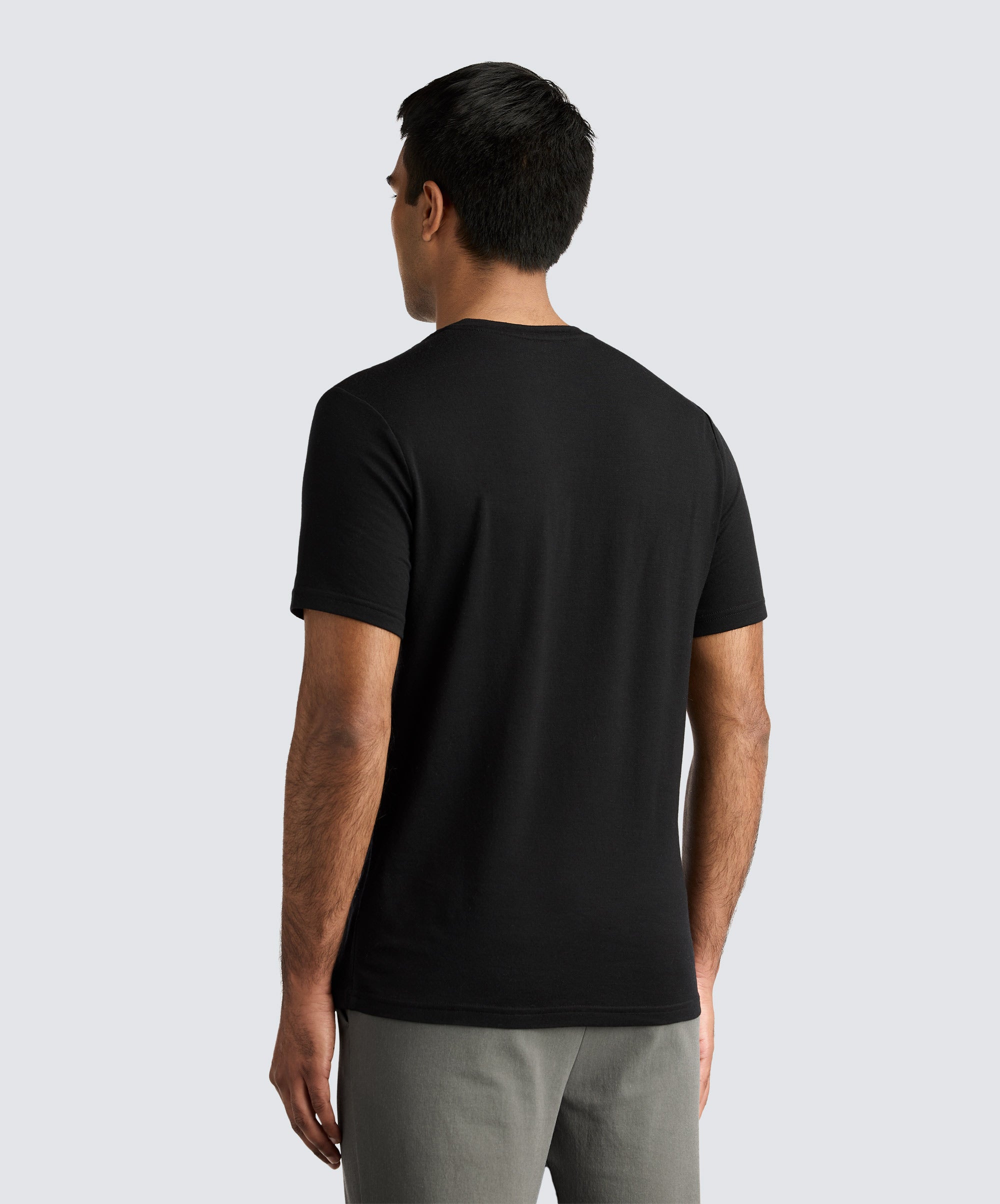 Men's Merino V-Neck T-Shirt、mySite、noshort