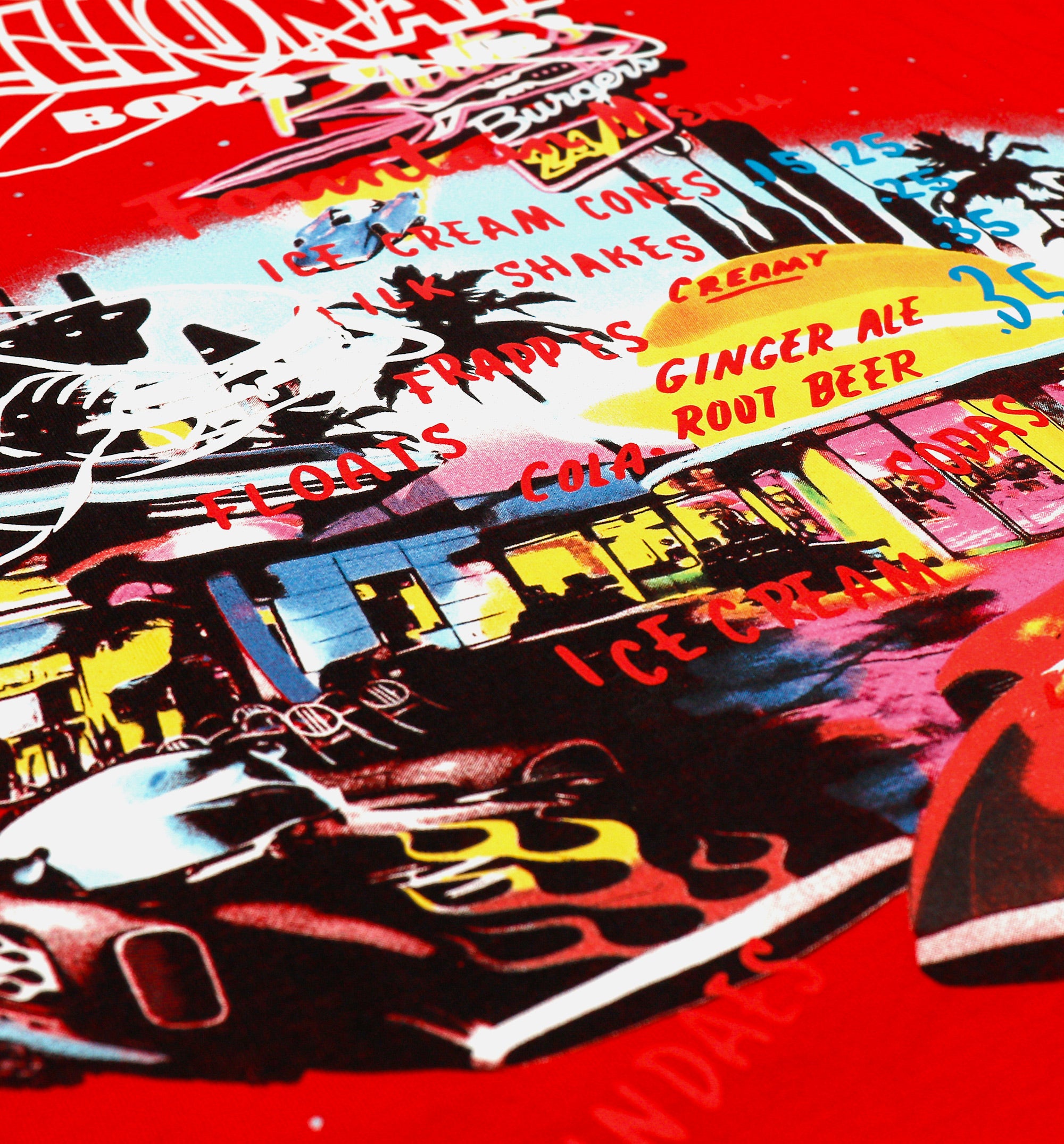 BB Shakes Short Sleeve Tee Mens T-shirt - Red、mySite、dreamappss