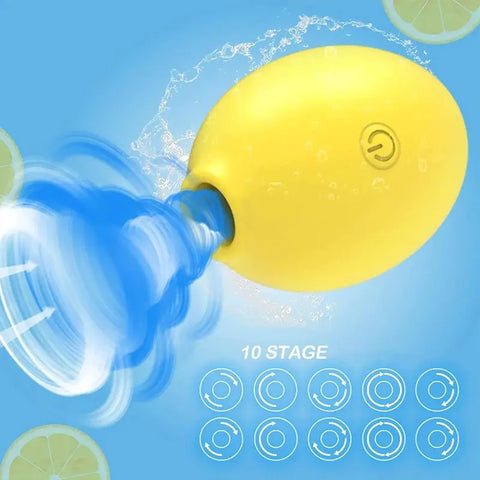 Mini Lemon Suction Pleasure Toy