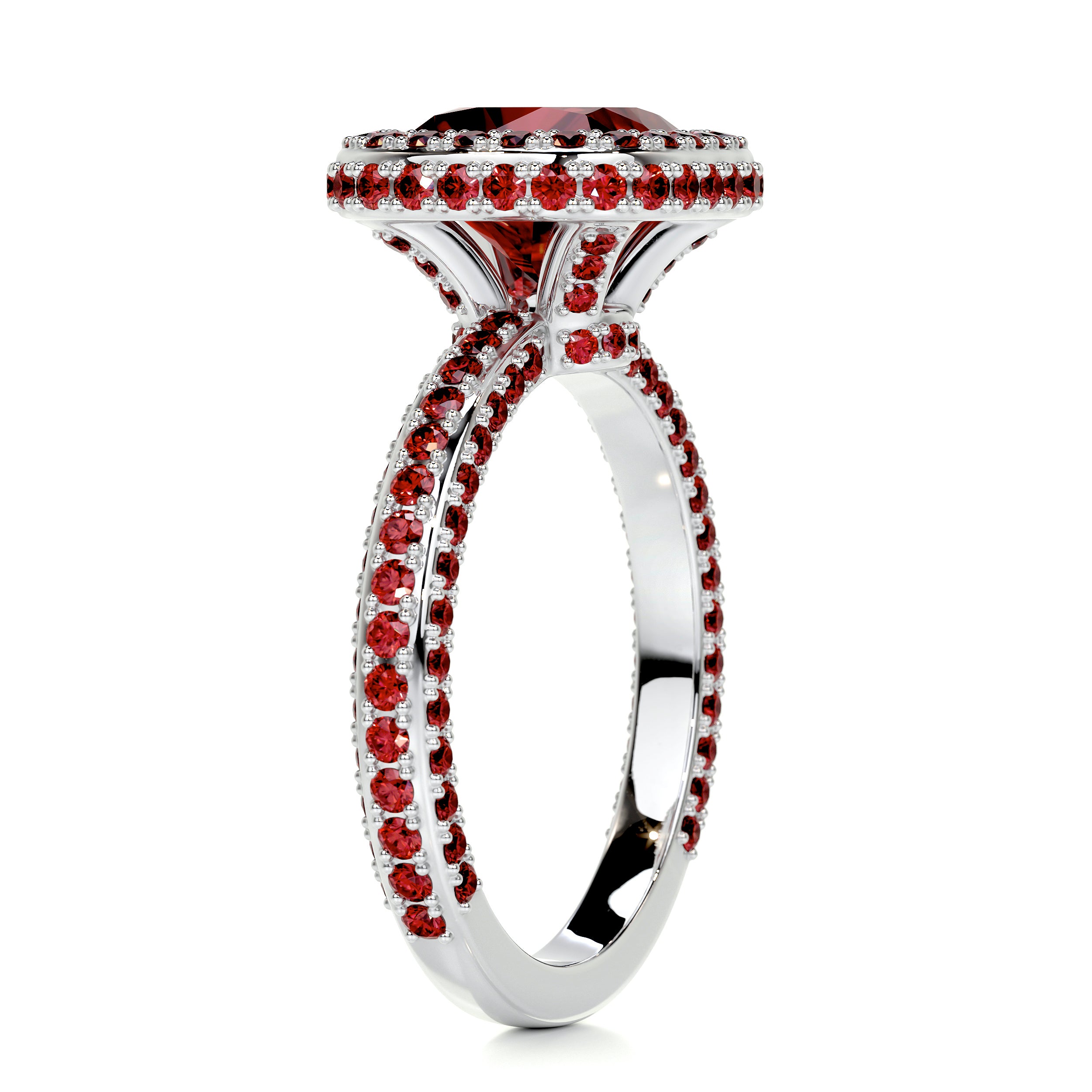 Kim Gemstone Ring (4 Carat) -Platinum、mySite、hinf8tx79