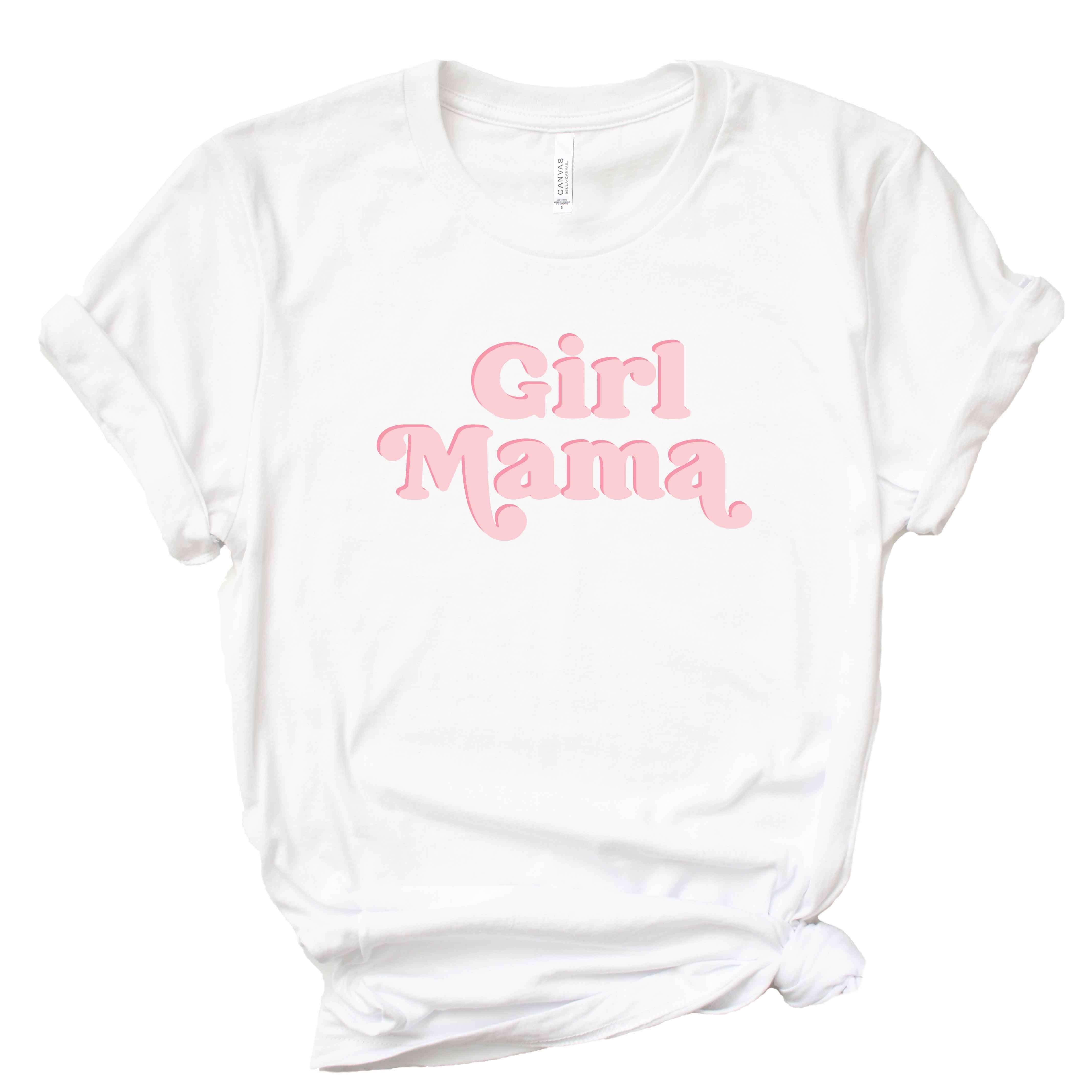  Girl Mama Graphic Tee | White、mySite、layawaytickets