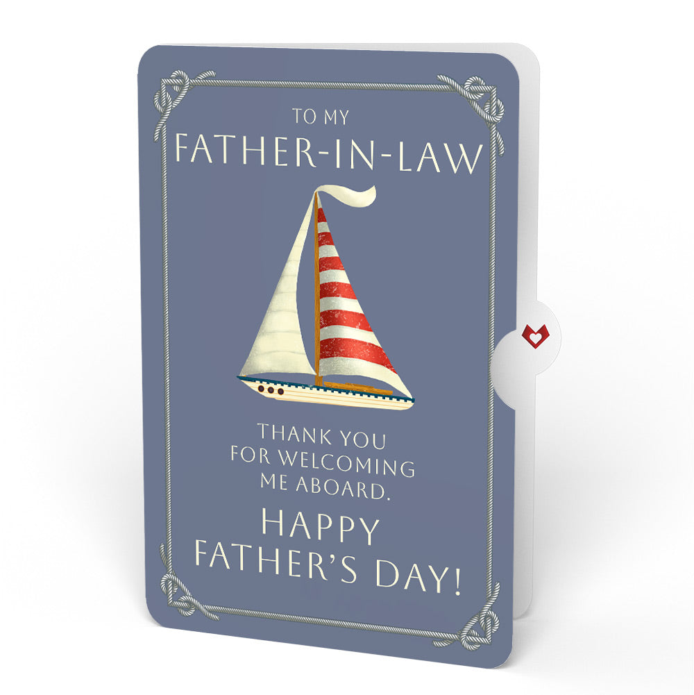 'Ahoy There' Father's Day Plushpop Card and Sentiment Set for Father-in-law、mySite、solidvoid