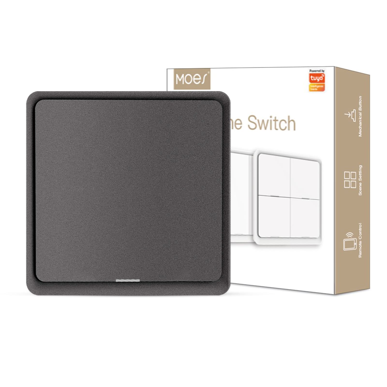 ZigBee Light Switch, Battery Powered Light Switch, Multi-Control Wireless Push Button Scene Switches、mySite、fannypackpong