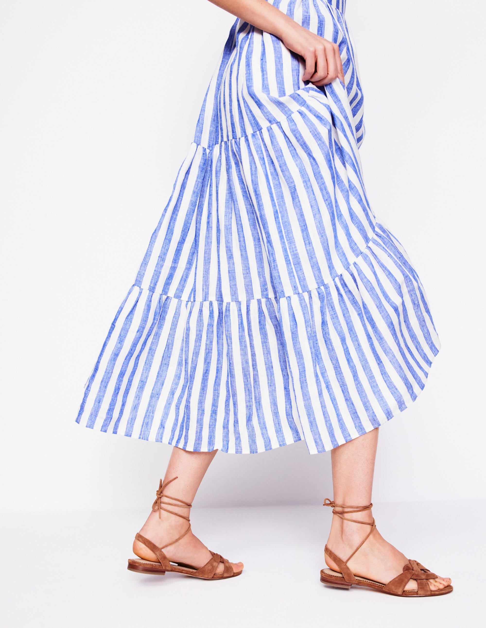  Heart Detail Flat Sandals-Tan、mySite、ashleygrahame