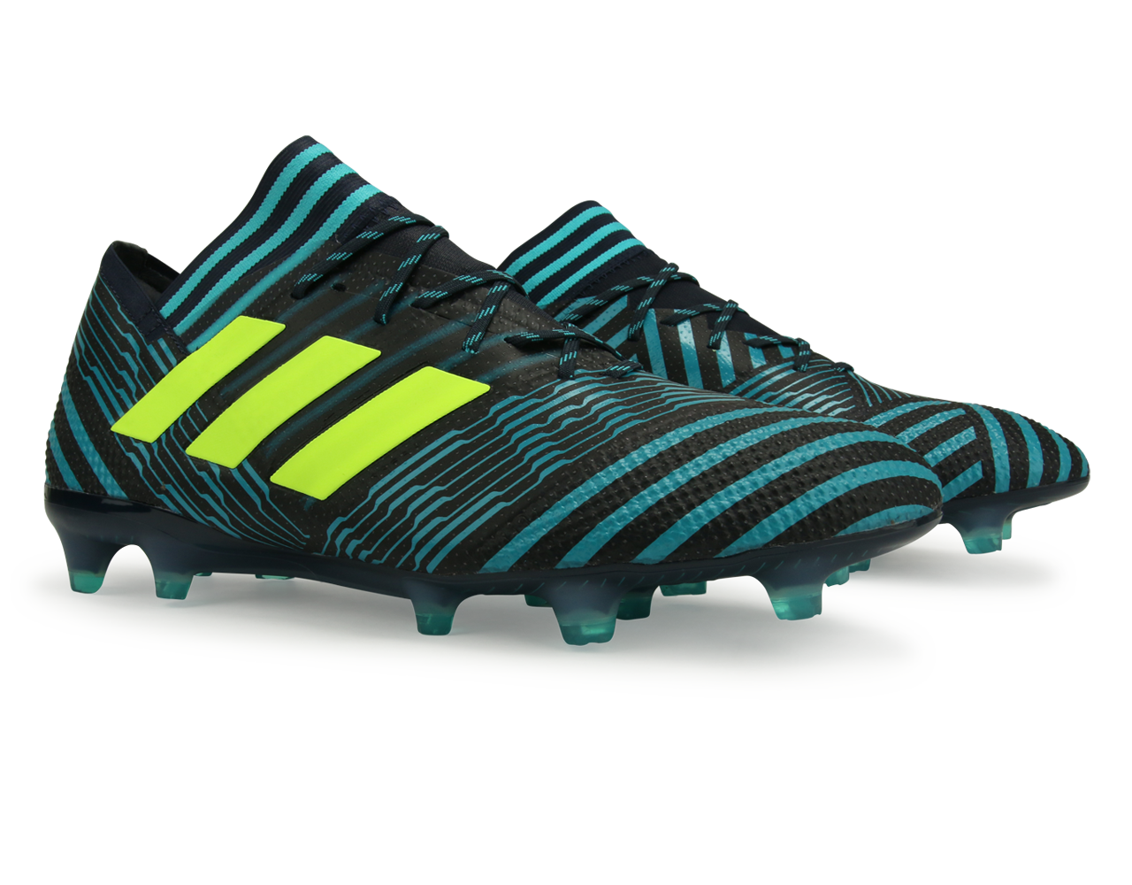 adidas Men's Nemeziz 17.1 FG Legend Ink/Solar Yellow、mySite、noshort