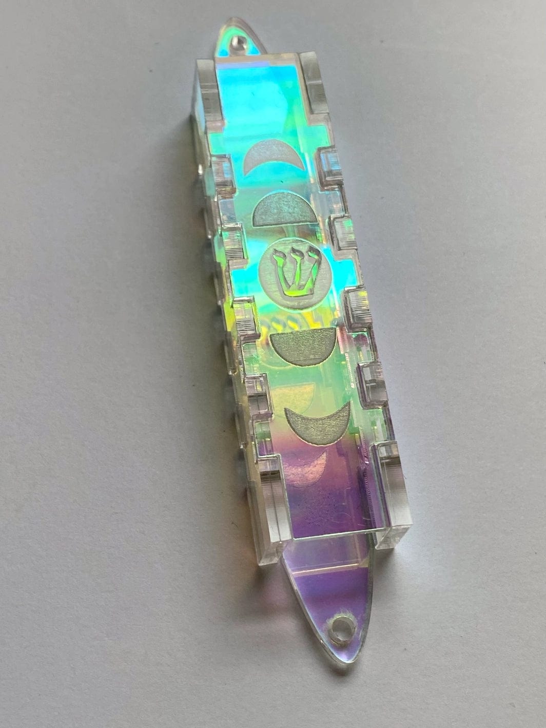 Moon Phase Acrylic Mezuzah、mySite、topwebapps