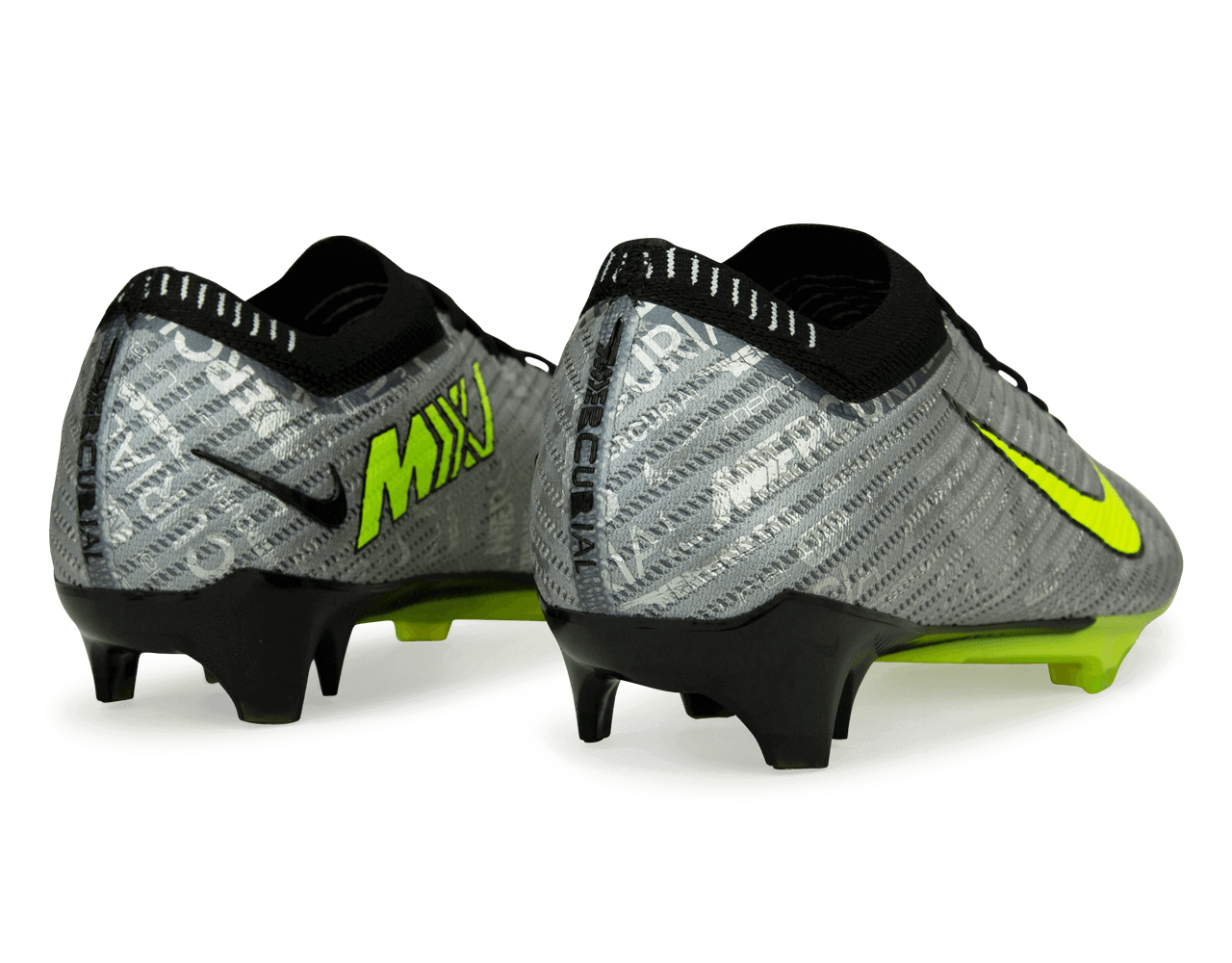 Nike Men's Zoom Mercurial Vapor 15 Elite XXV FG Silver/Volt、mySite、bottomscart