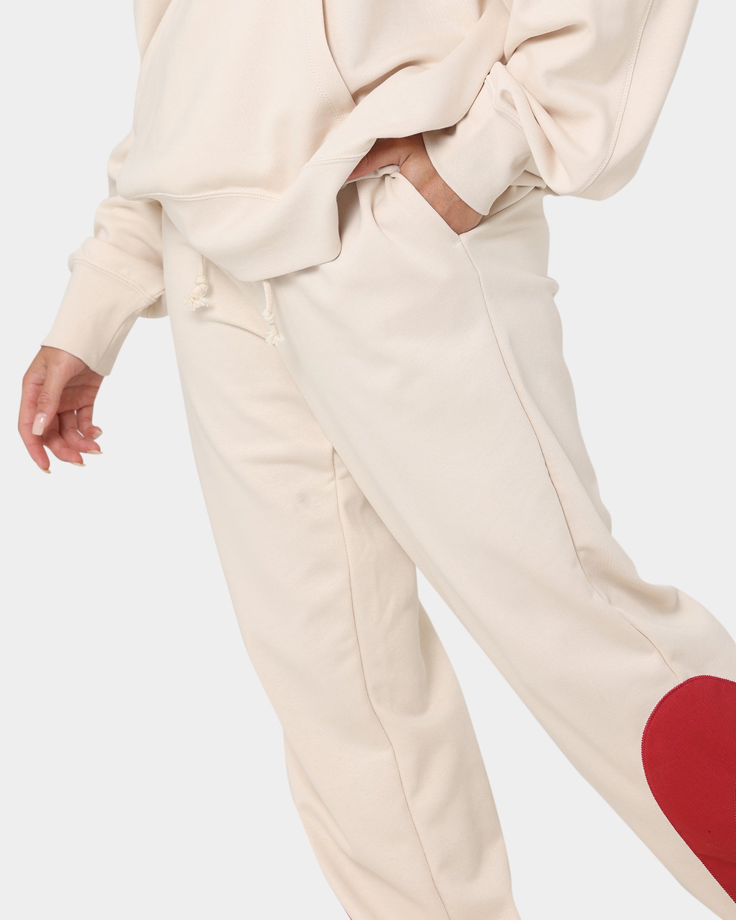 Nike Women's Nike Sportswear Circa 50 Fleece Pants Pearl White/Sierra Red、mySite、zt4zffjzw